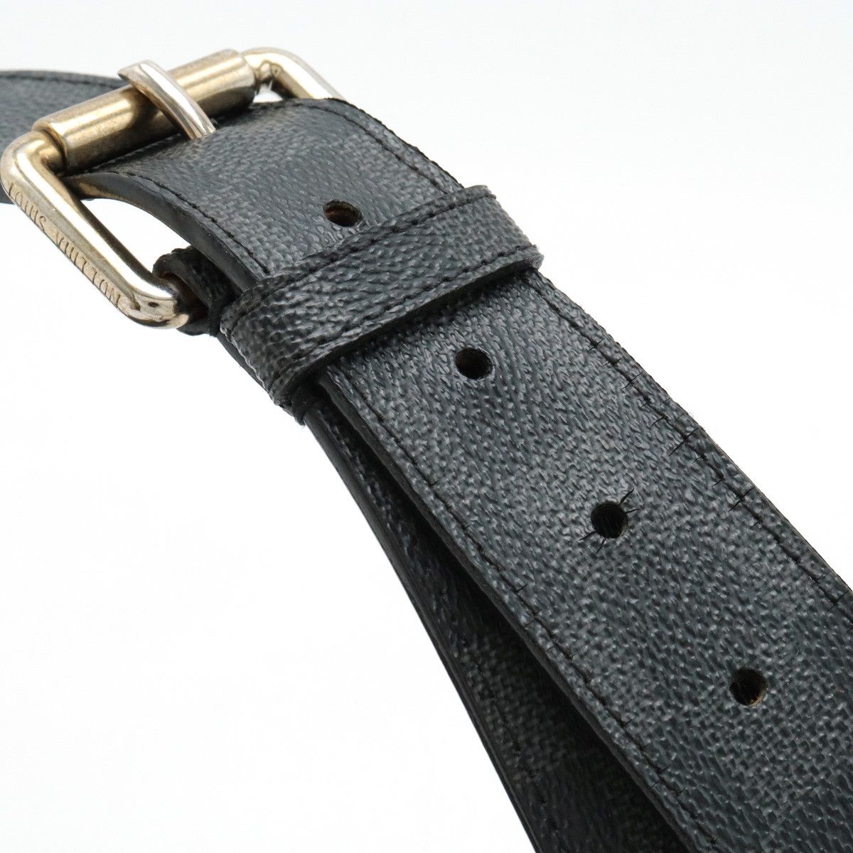 Louis Vuitton Louis Vuitton Louis Vuitton Damier Graphite Belt Bag M6837T Canvas Belt Bag M6837T in Very Good Condition Size ONE SIZE - 5 Thumbnail
