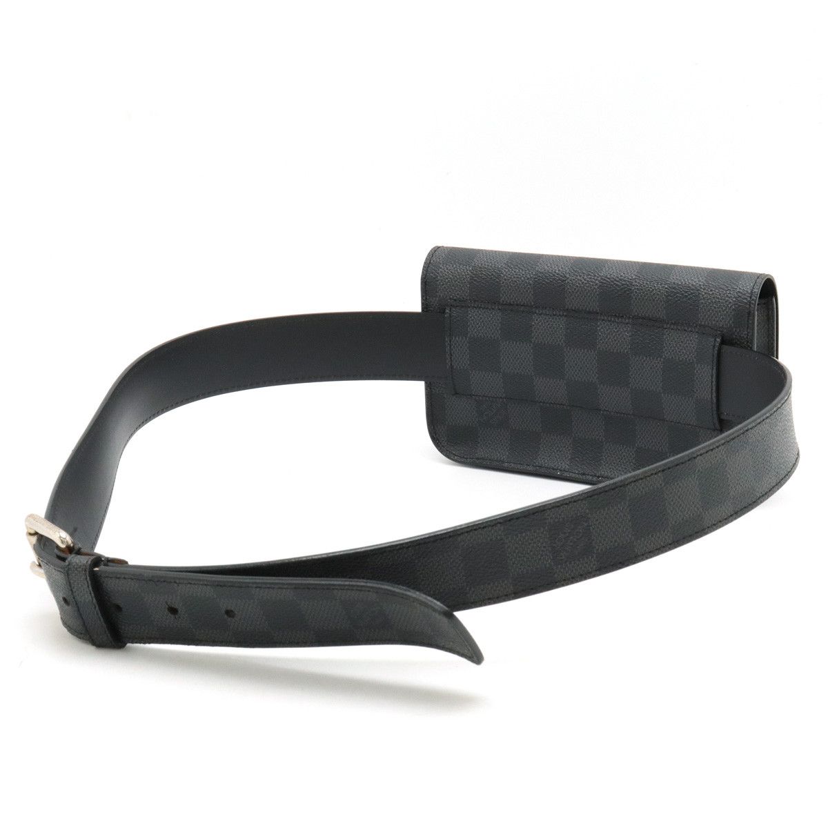 Louis Vuitton Louis Vuitton Louis Vuitton Damier Graphite Belt Bag M6837T Canvas Belt Bag M6837T in Very Good Condition Size ONE SIZE - 2 Thumbnail