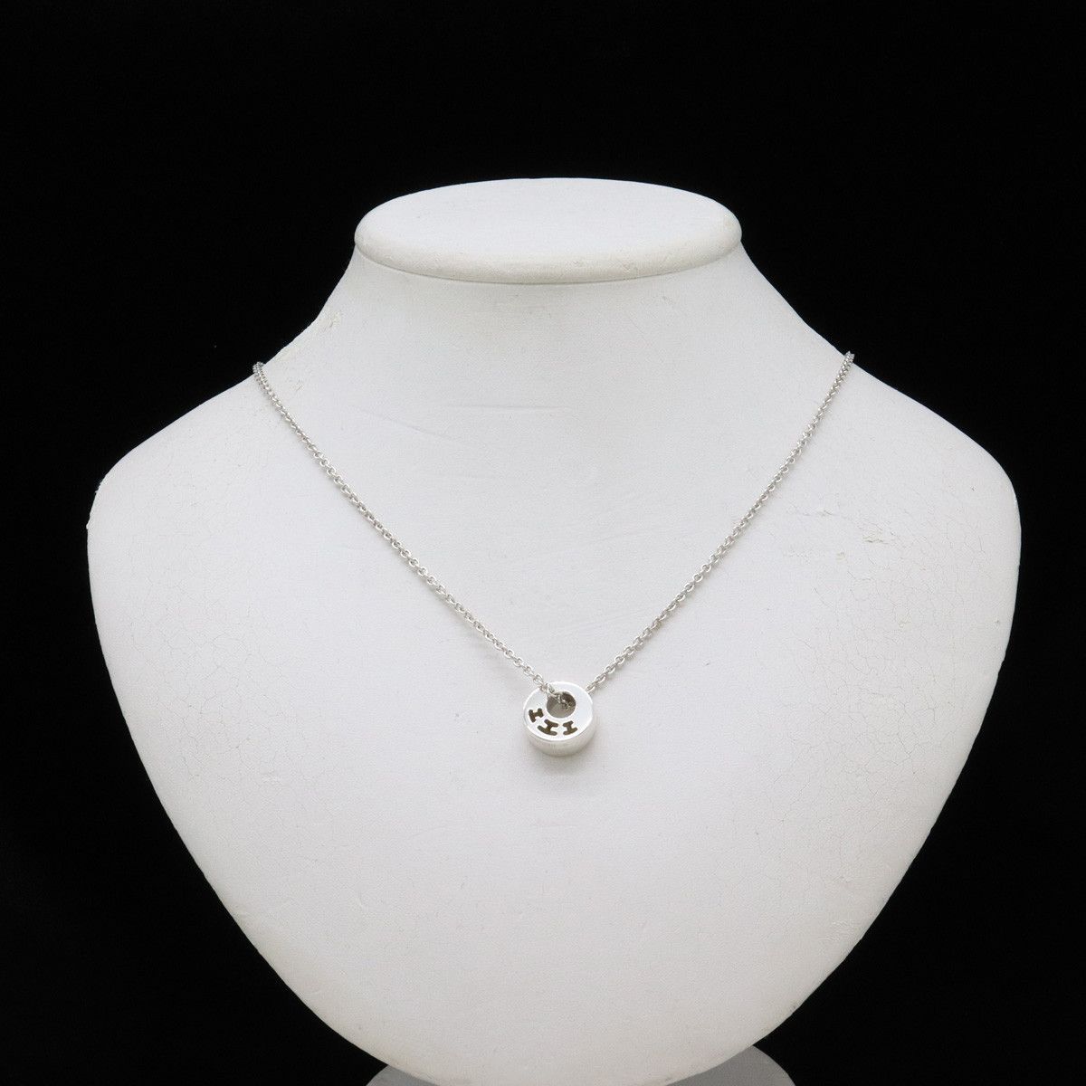 Hermes Hermes Hermes Clarte Necklace Pendant SV925 Silver Metal Necklace in Pristine Condition Size ONE SIZE - 7 Thumbnail
