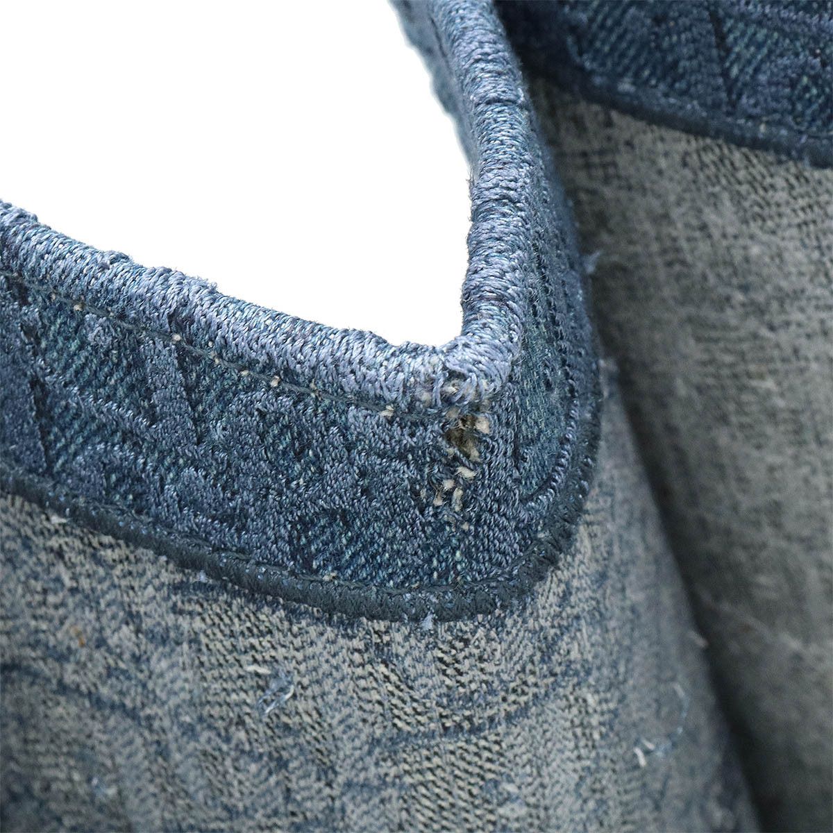 Dior Dior Christian Dior Book Tote Canvas Denim Blue M1286ZWAL Canvas Tote Bag M1286ZWAL in Great Condition Size ONE SIZE - 8 Thumbnail