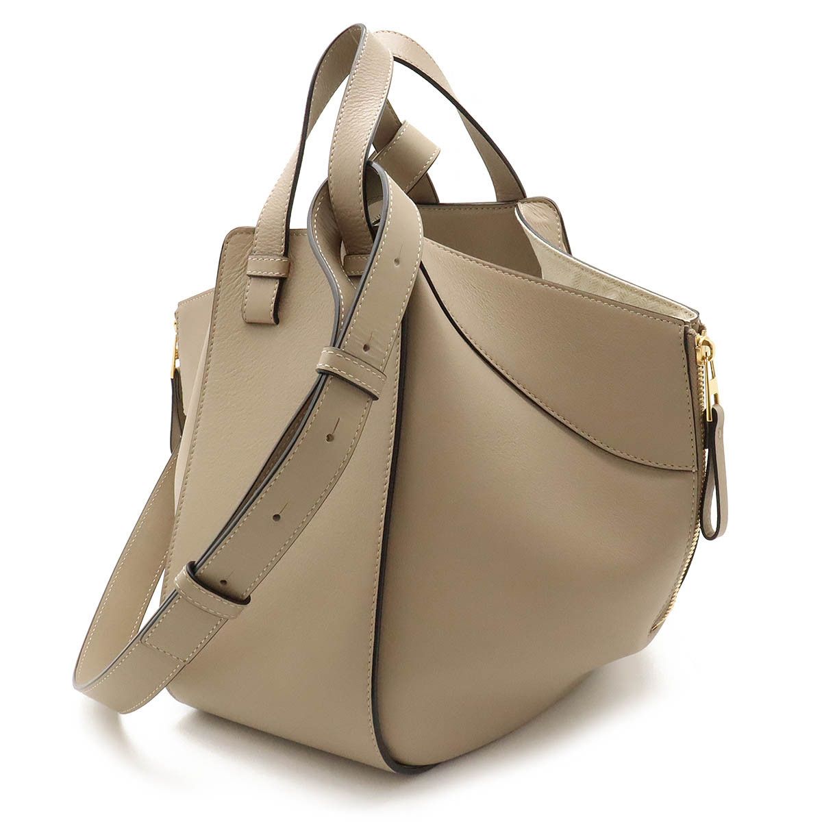 Loewe Loewe Loewe Leather Hammock Small Handbag Shoulder Bag Leather Handbag 387.30.S35 in Pristine Condition Size ONE SIZE - 2 Thumbnail