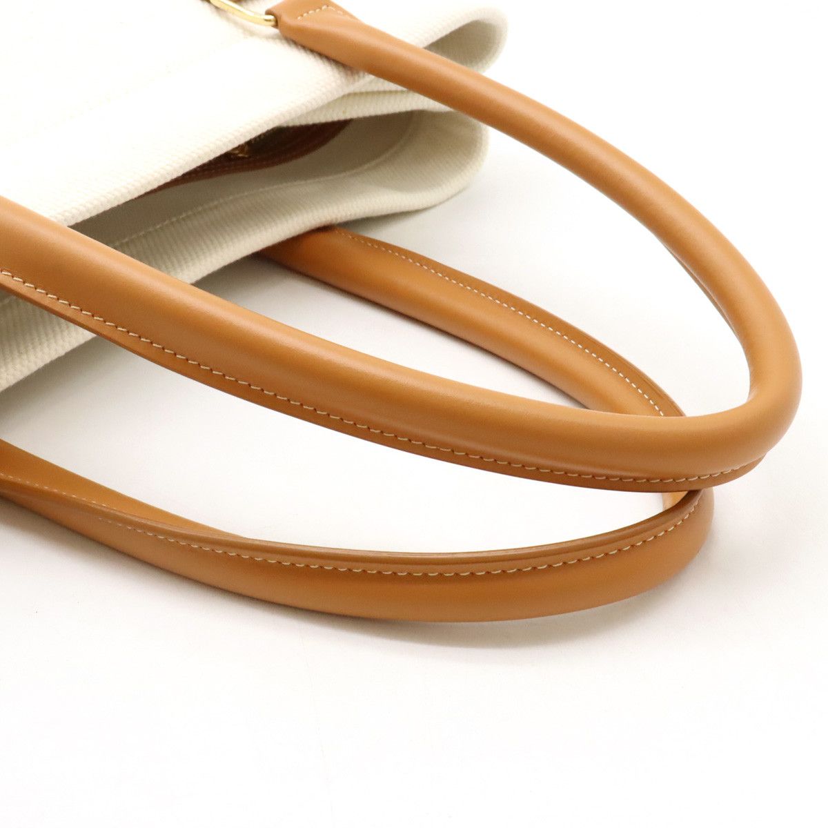 Celine Celine Celine Horizontal Cabas Canvas/Leather Print Tote Bag Canvas Tote Bag 192162BNZ.02NT in Pristine Condition Size ONE SIZE - 4 Thumbnail