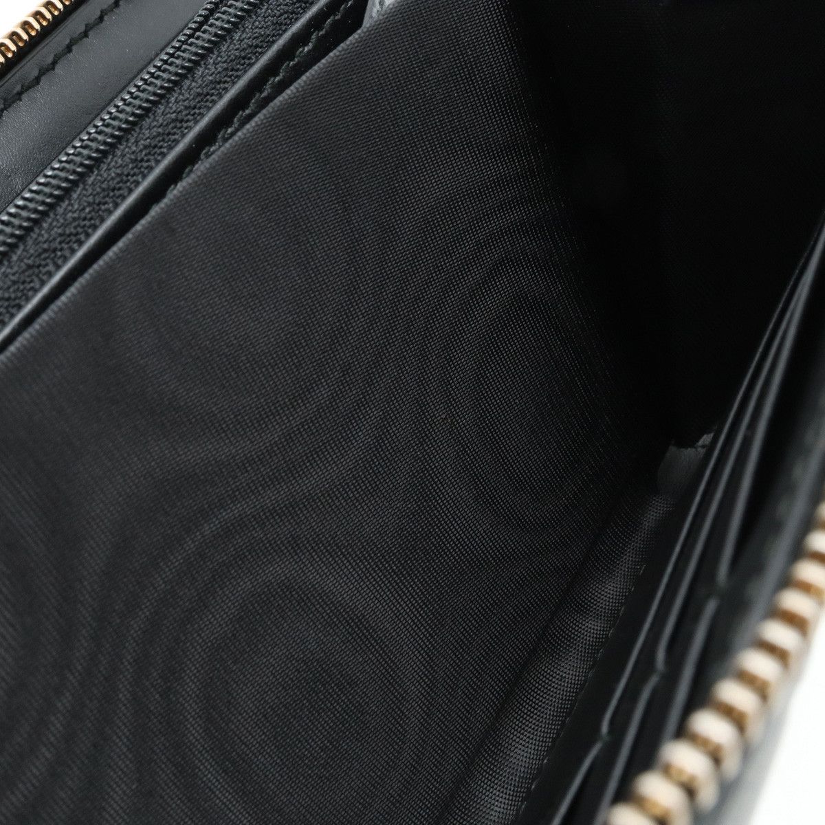 Gucci Gucci GUCCI Gucci Shima Leather Ribbon Motif Round Zipper Long Wallet 388680 Leather Long Wallet 388680 in Pristine Condition Size ONE SIZE - 6 Thumbnail