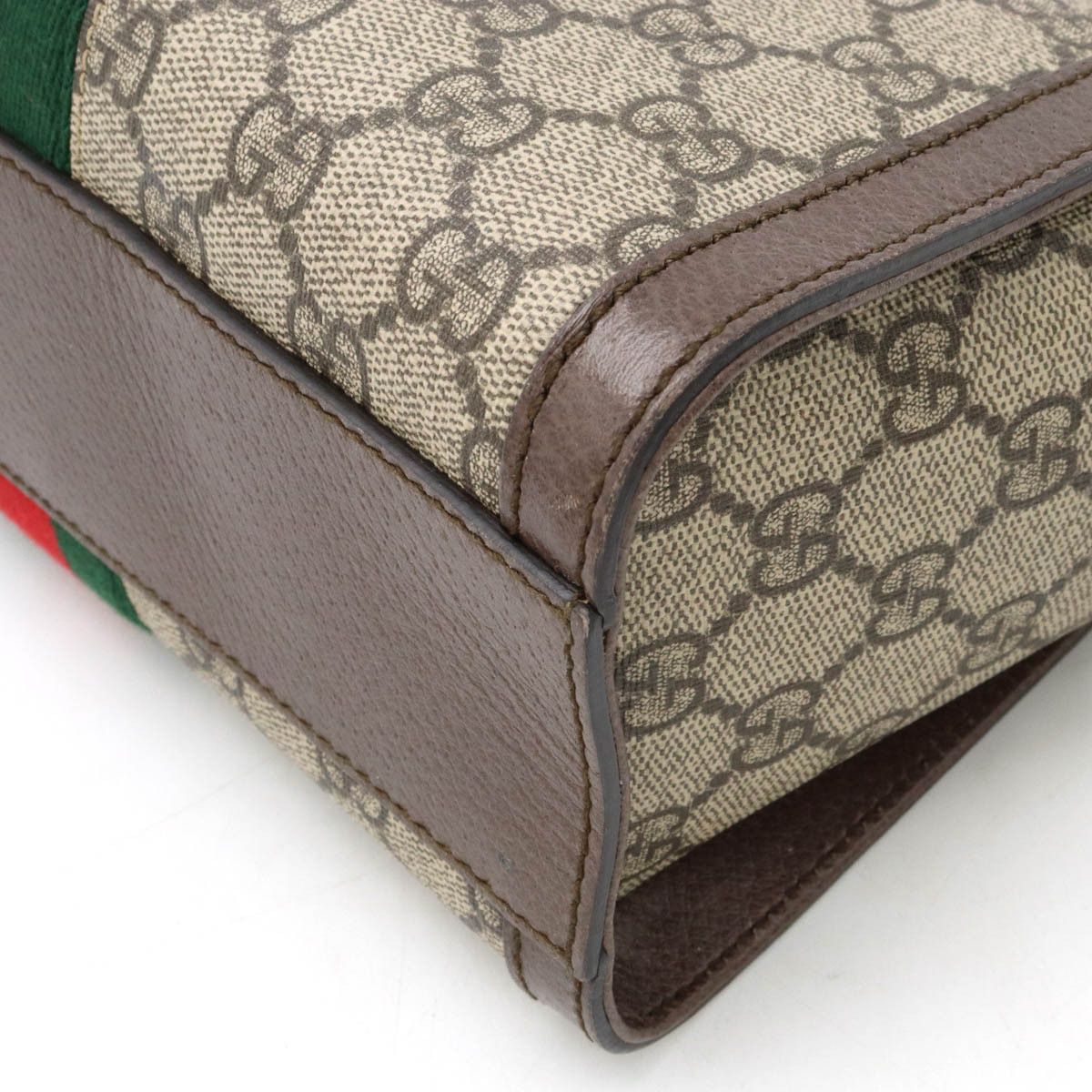 Gucci Gucci Gucci Ophidia GG Small Tote Bag PVC Leather 547551 Canvas Tote Bag 547551 in Very Good Condition Size ONE SIZE - 3 Thumbnail