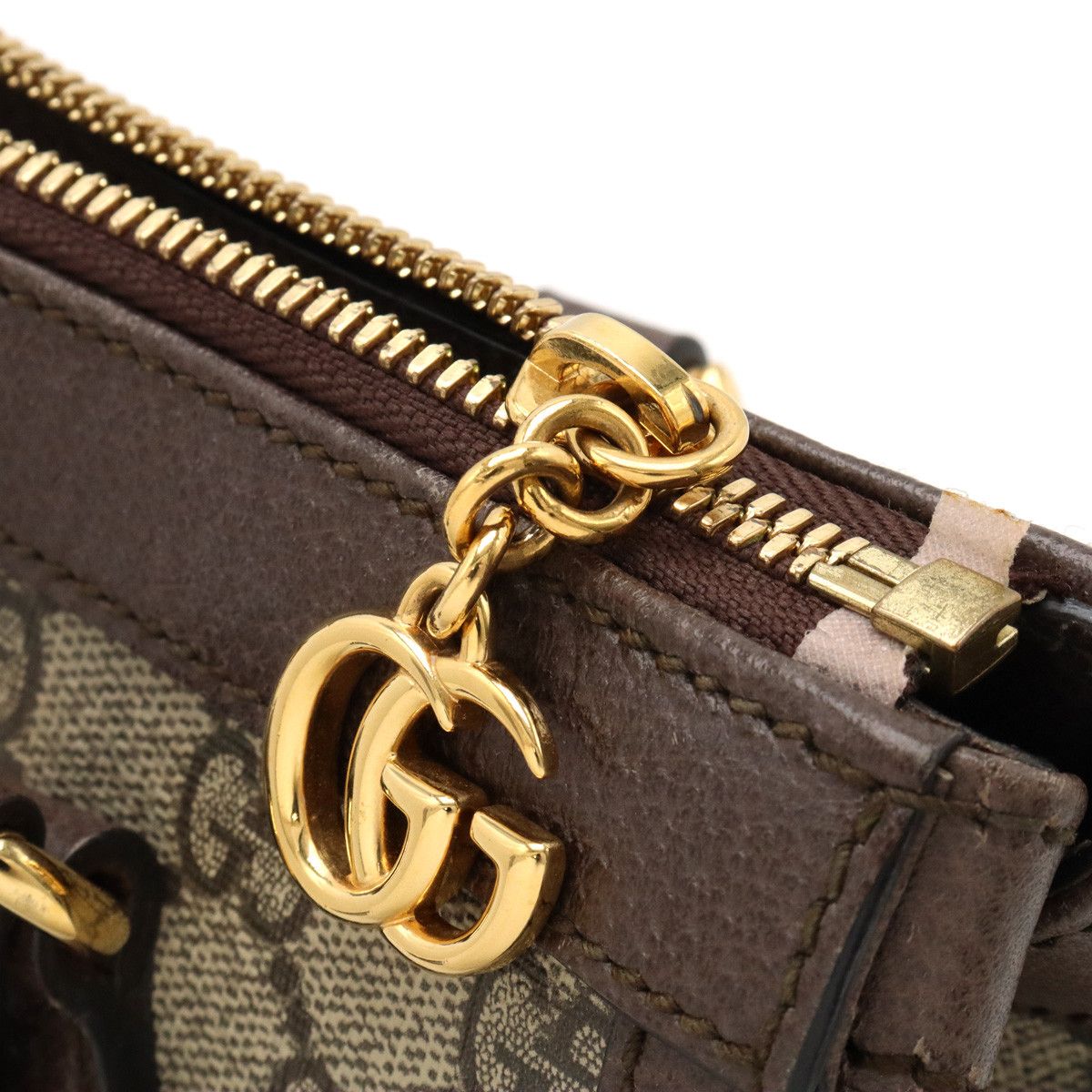 Gucci Gucci Gucci Ophidia GG Small Tote Bag PVC Leather 547551 Canvas Tote Bag 547551 in Very Good Condition Size ONE SIZE - 4 Thumbnail
