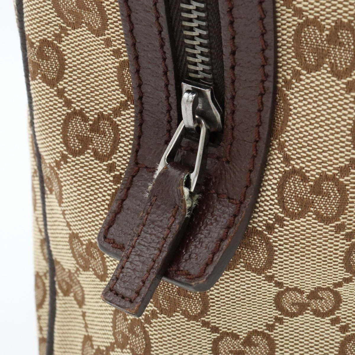 Gucci Gucci Gucci GG Canvas Sherry Line Tote Bag 189753 Canvas Tote Bag 189753 in Great Condition Size ONE SIZE - 9 Thumbnail