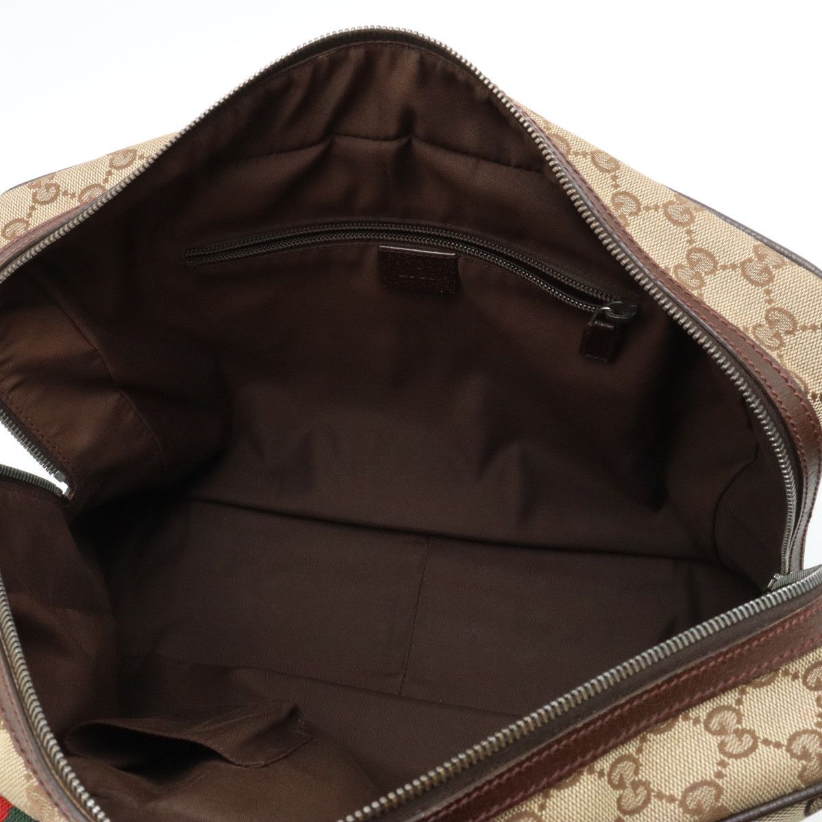 Gucci Gucci Gucci GG Canvas Sherry Line Tote Bag 189753 Canvas Tote Bag 189753 in Great Condition Size ONE SIZE - 5 Thumbnail