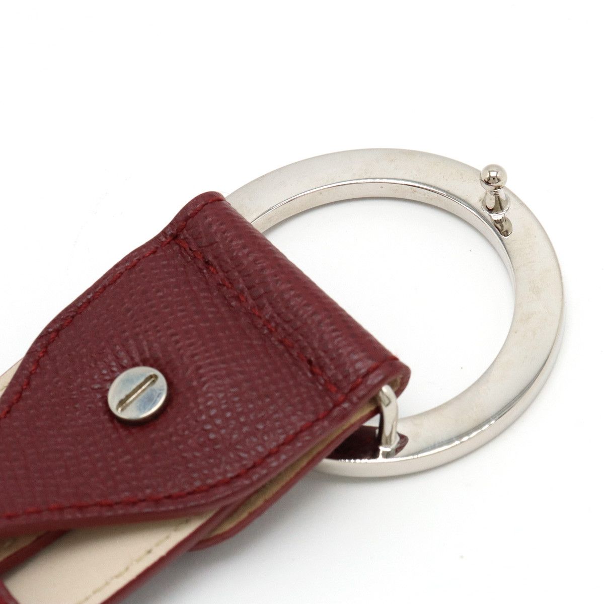 Bvlgari Bvlgari Bvlgari Grain Leather Belt with Round Logo Buckle Leather Belt 20230 in Great Condition Size ONE SIZE - 4 Thumbnail