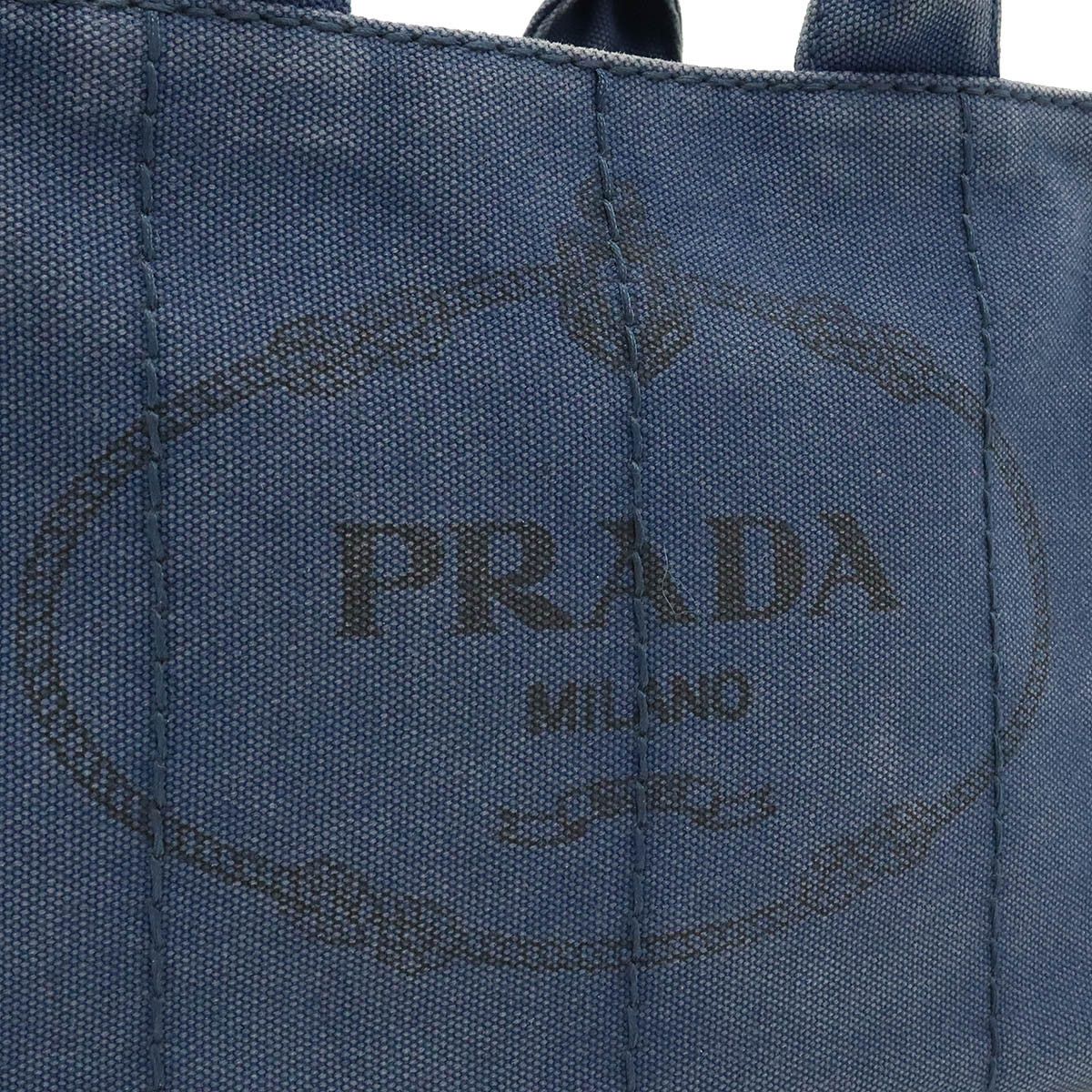 Prada Prada Prada CANAPA Canvas Tote Bag 1BG439 Canvas Tote Bag 1BG439 in Good Condition Size ONE SIZE - 8 Thumbnail