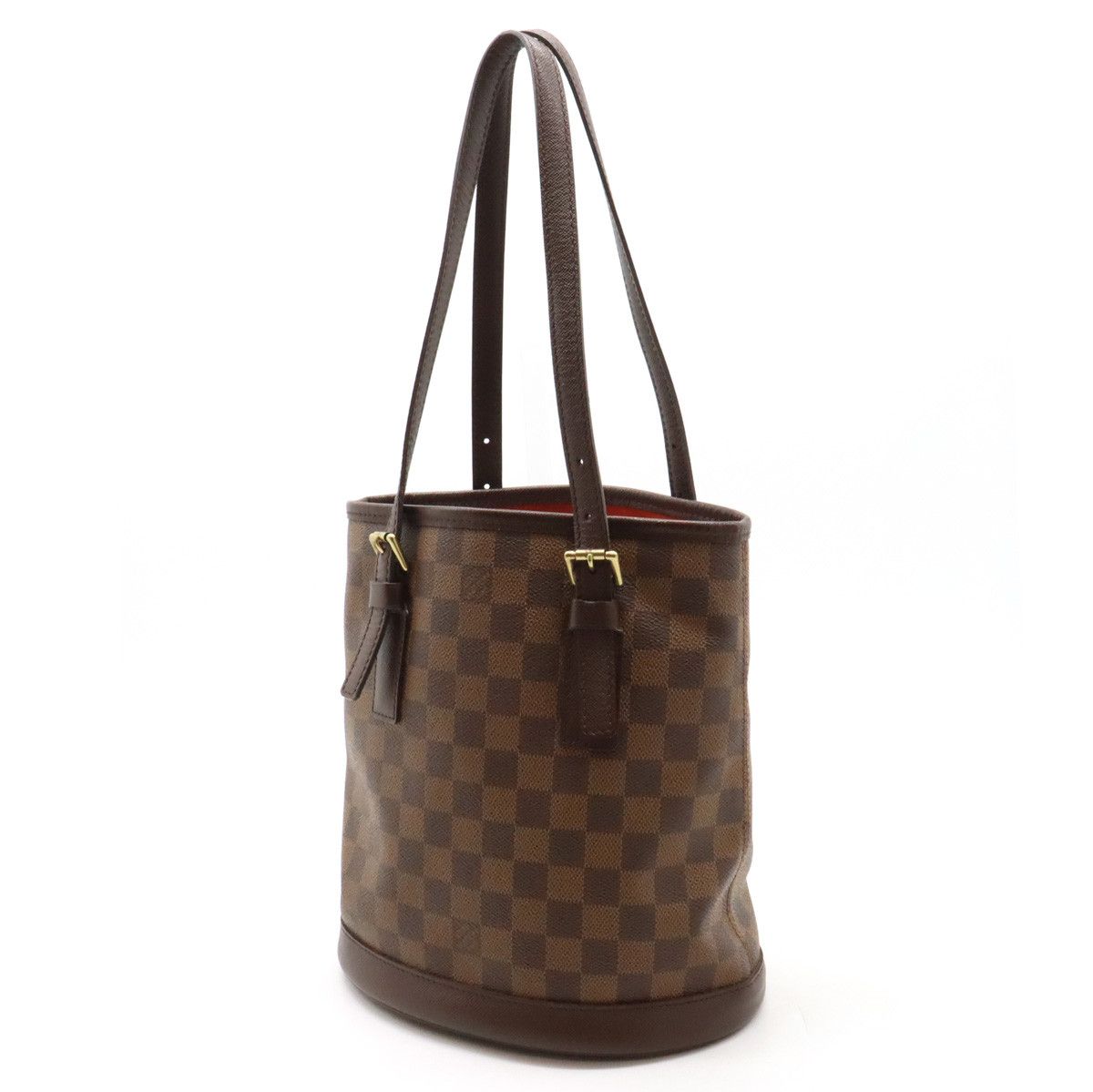 Louis Vuitton Louis Vuitton Louis Vuitton Damier Marais Bucket Shoulder Bag Tote N42240 Canvas Tote Bag N42240 in Very Good Condition Size ONE SIZE - 2 Thumbnail