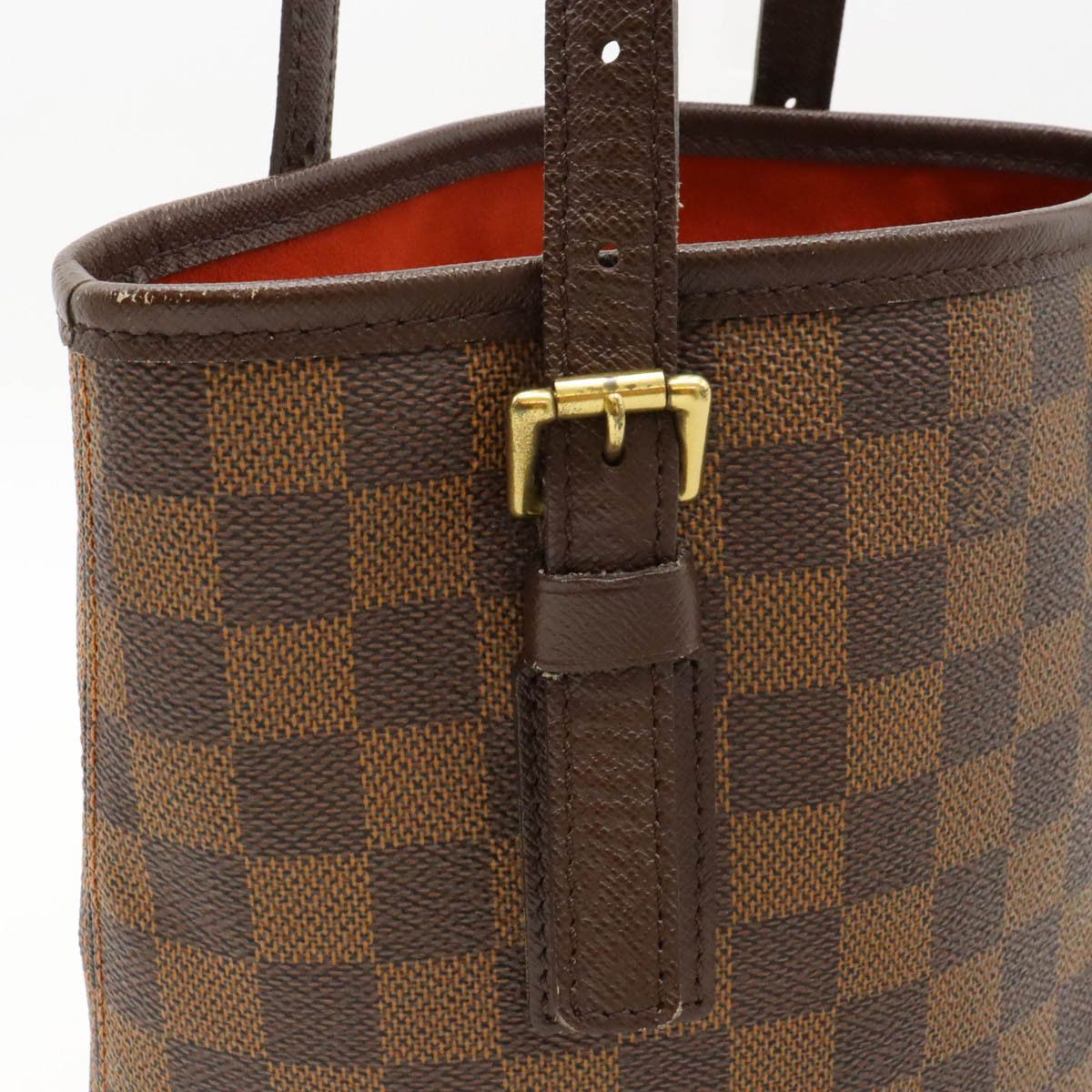 Louis Vuitton Louis Vuitton Louis Vuitton Damier Marais Bucket Shoulder Bag Tote N42240 Canvas Tote Bag N42240 in Very Good Condition Size ONE SIZE - 7 Thumbnail