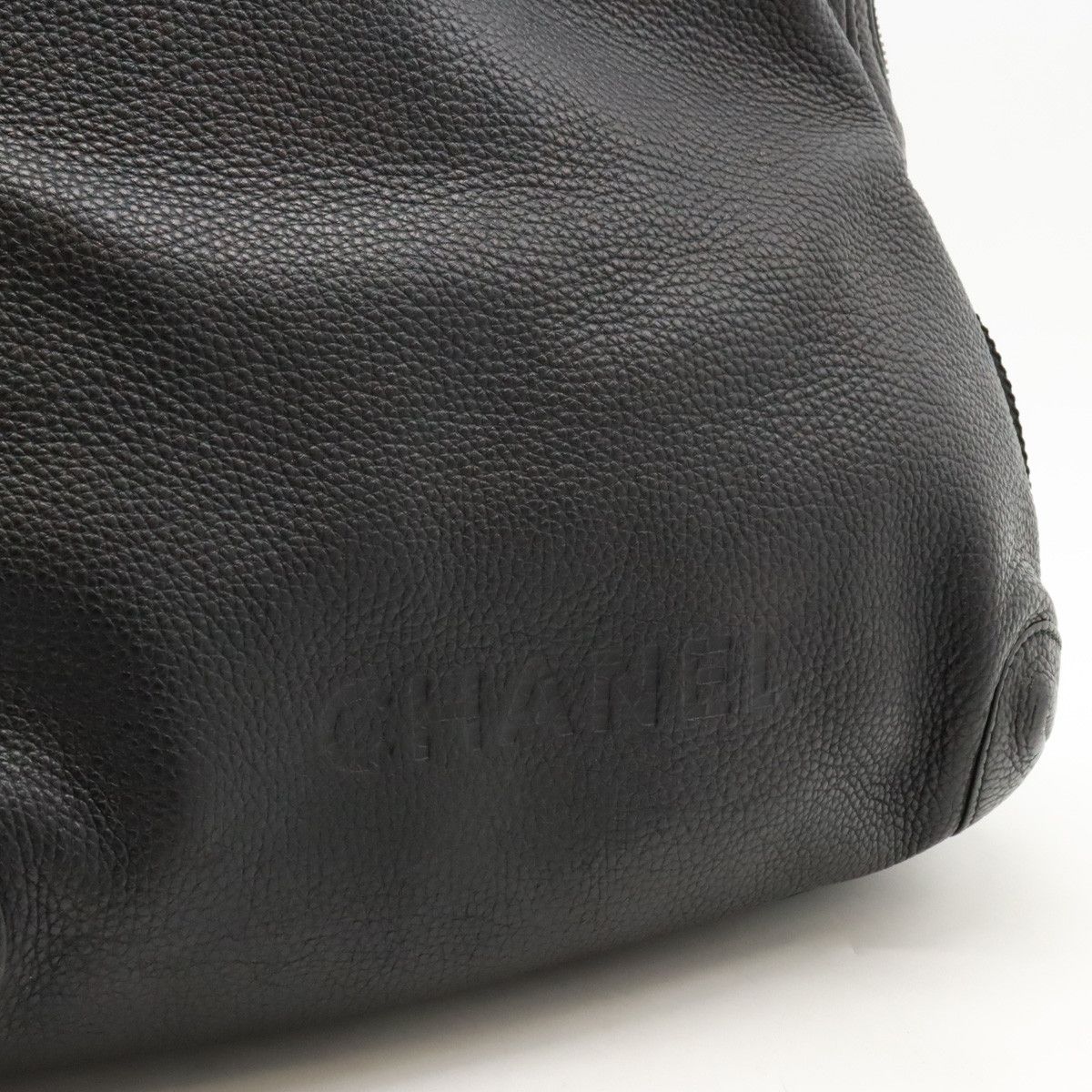 Chanel Chanel Chanel Leather Logo Tassel Fringe Tote Bag Leather Tote Bag in Good Condition Size ONE SIZE - 7 Thumbnail
