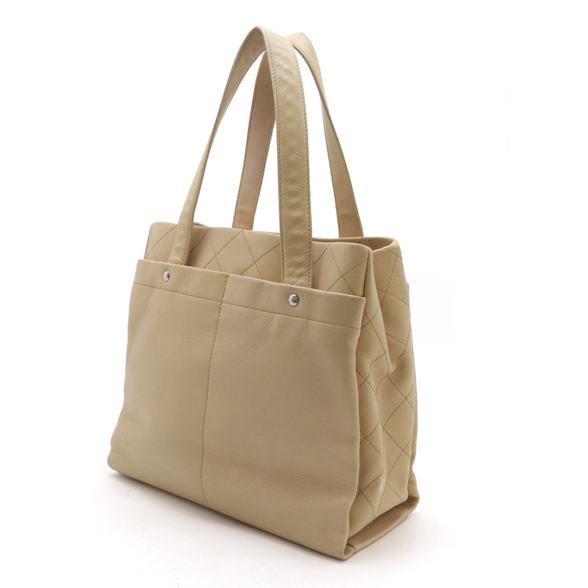 Chanel Chanel Chanel Caviar Skin Coco Mark Tote Bag Leather Tote Bag in Very Good Condition Size ONE SIZE - 2 Thumbnail