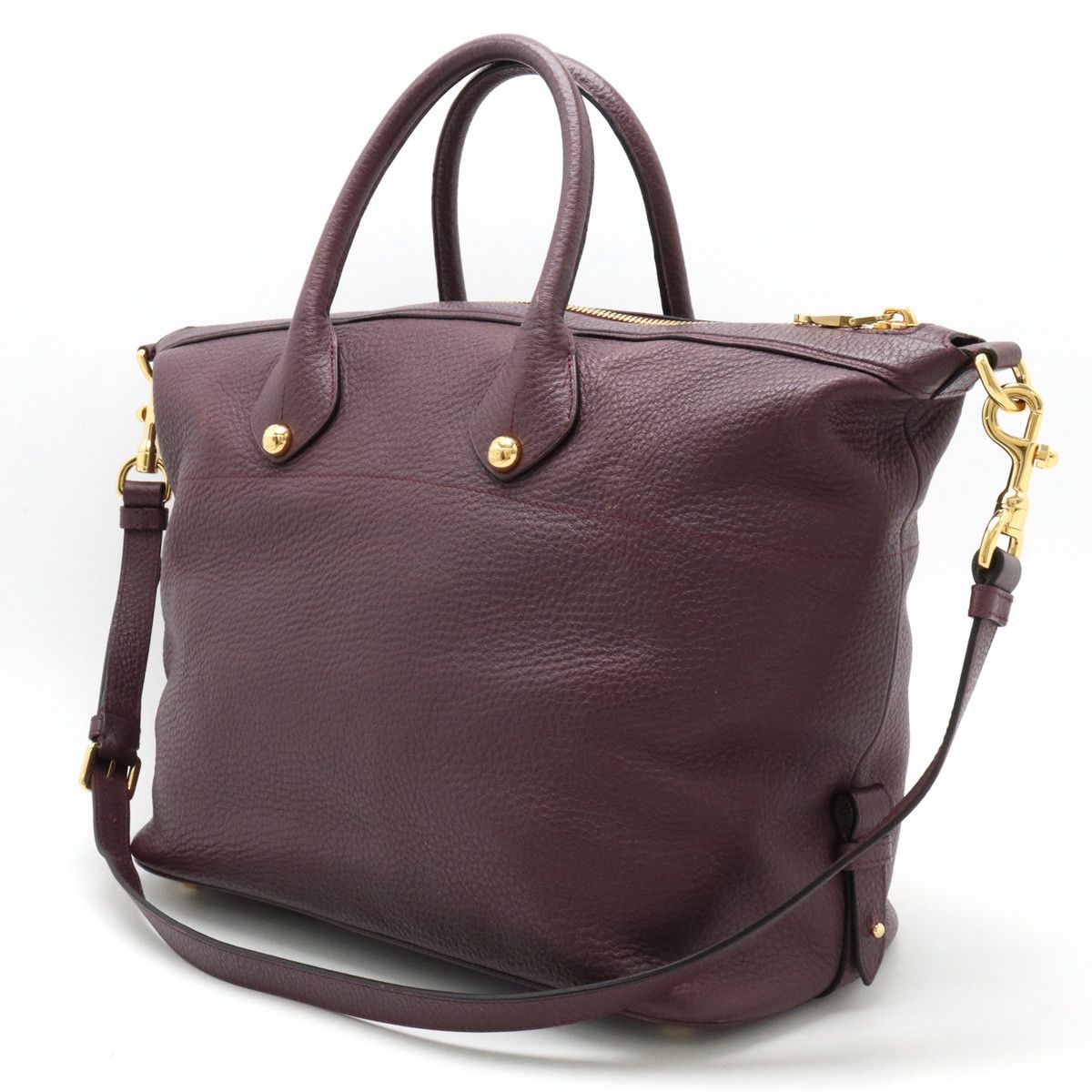 Loewe Loewe Loewe Leather/Ostrich May 35 Tote Bag 2WAY Leather Tote Bag in Great Condition Size ONE SIZE - 2 Thumbnail