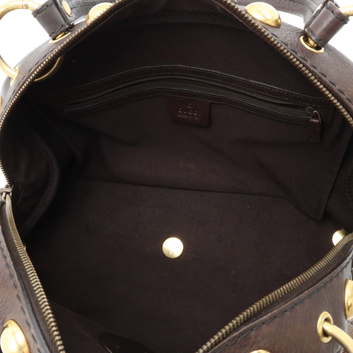 Gucci Gucci Gucci GG Crystal Hysteria Handbag Coated Canvas Leather Canvas Handbag 209600 in Good Condition Size ONE SIZE - 5 Thumbnail