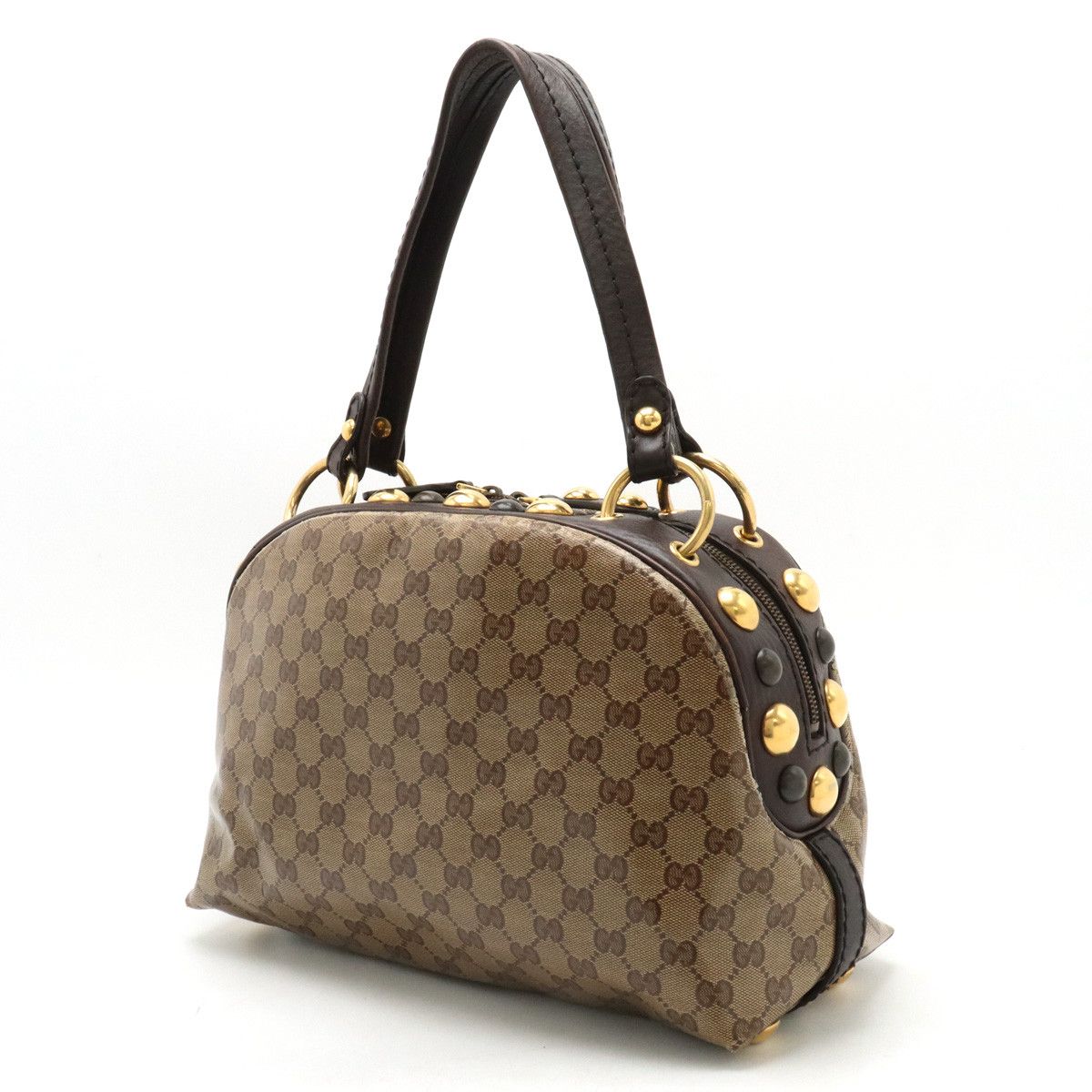 Gucci Gucci Gucci GG Crystal Hysteria Handbag Coated Canvas Leather Canvas Handbag 209600 in Good Condition Size ONE SIZE - 2 Thumbnail