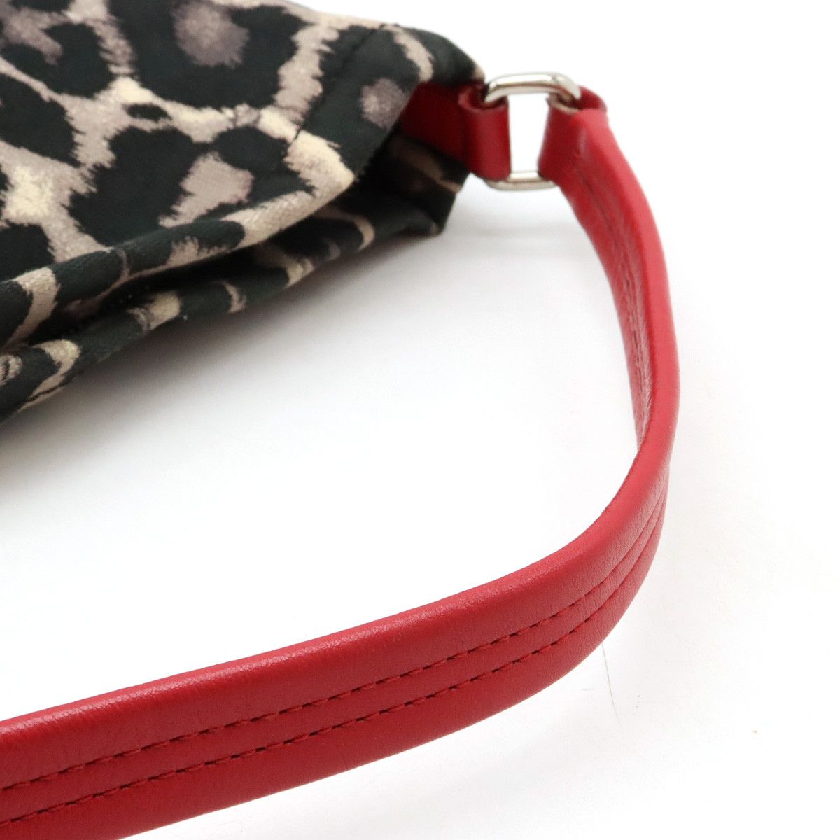Coach Coach Coach Canvas/Leather Parker Ocelot Print Hobo Shoulder Bag F23266 Canvas Shoulder Bag F23266 in Very Good Condition Size ONE SIZE - 4 Thumbnail