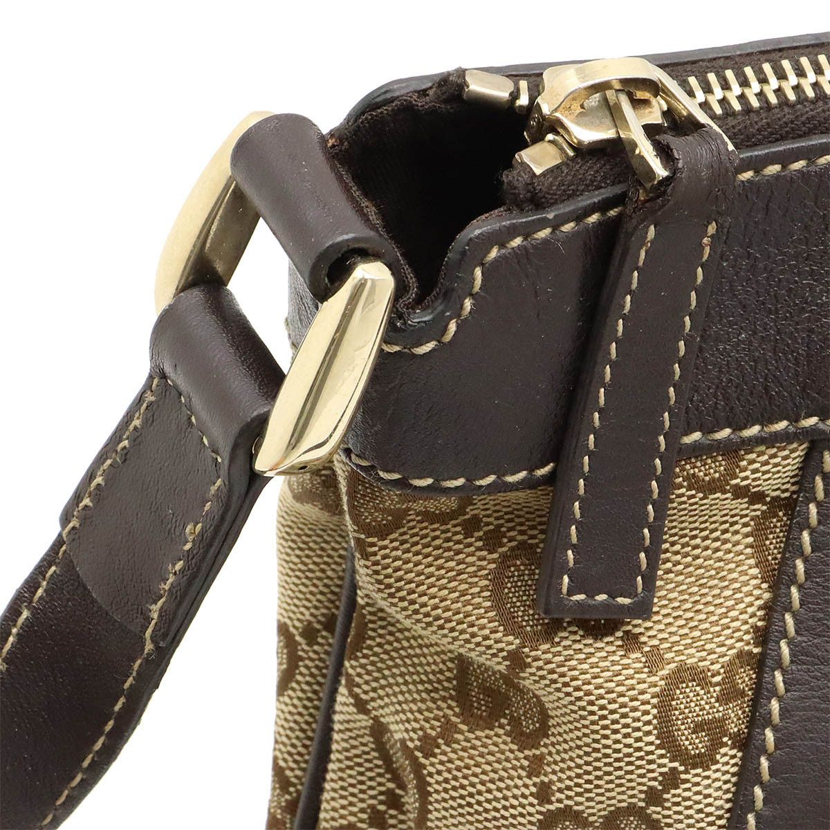 Gucci Gucci Gucci GG Canvas Abbey Shoulder Bag 203257 Canvas Crossbody Bag 203257 in Very Good Condition Size ONE SIZE - 6 Thumbnail