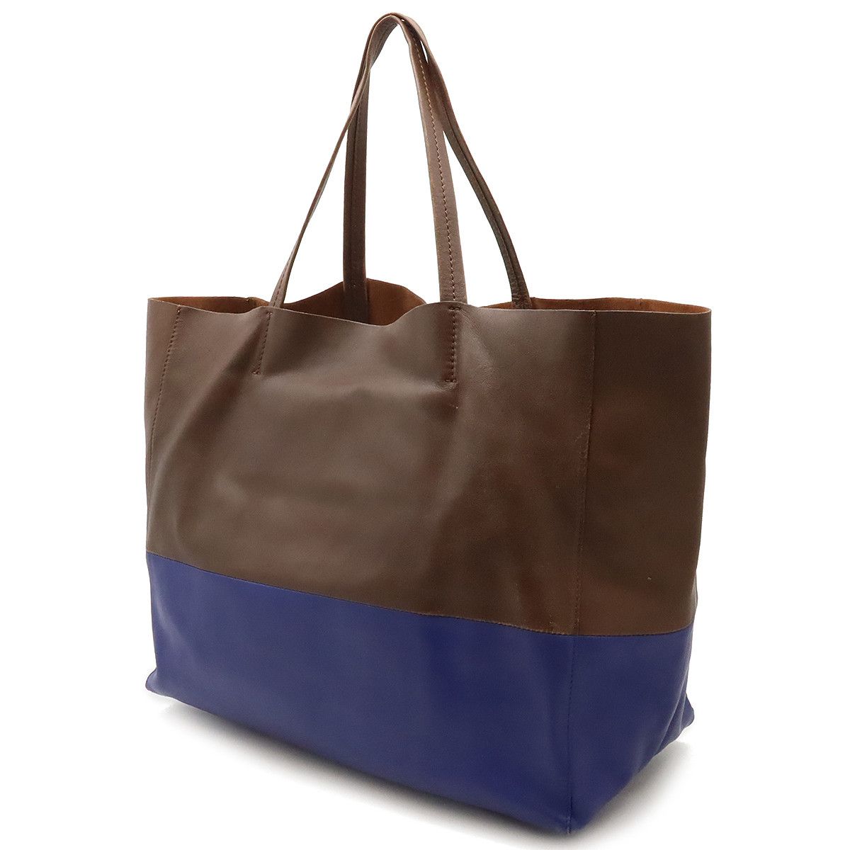 Celine Celine Celine Calf Leather Horizontal Cabas Tote Bag Leather Tote Bag in Good Condition Size ONE SIZE - 2 Thumbnail