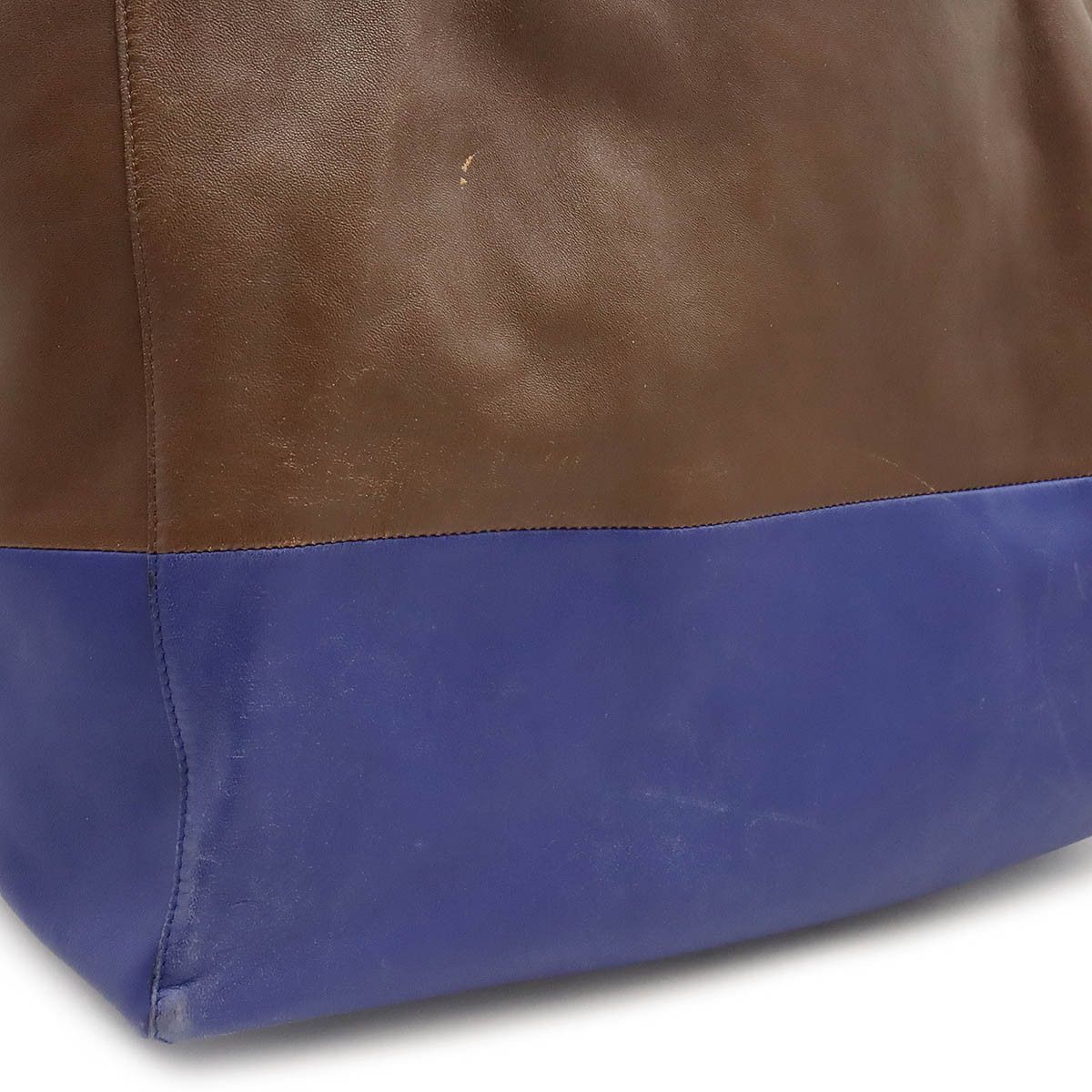 Celine Celine Celine Calf Leather Horizontal Cabas Tote Bag Leather Tote Bag in Good Condition Size ONE SIZE - 7 Thumbnail