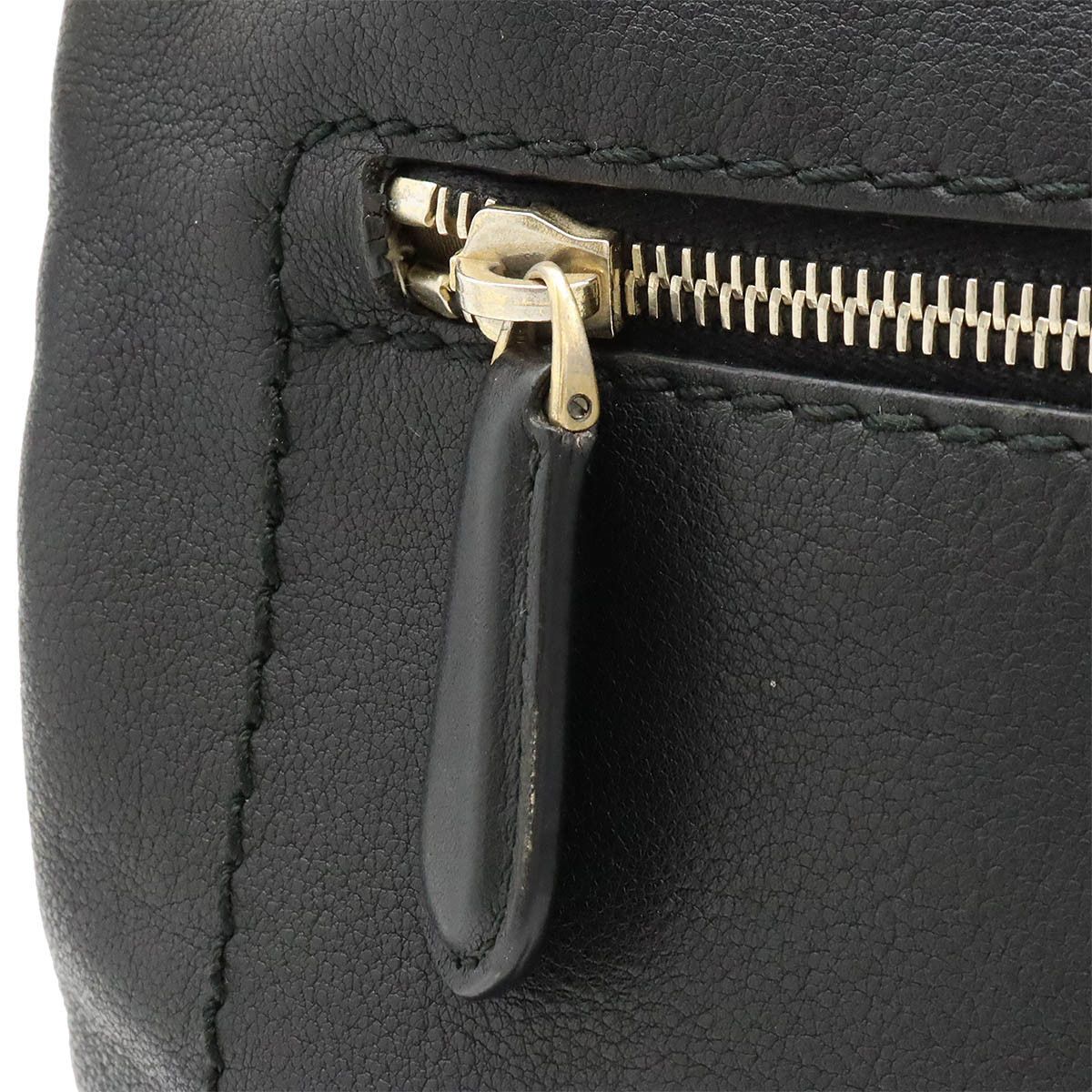 Bally Bally Bally Leather Shoulder Bag Black Gold Hardware Leather Crossbody Bag in Very Good Condition Size ONE SIZE - 7 Thumbnail