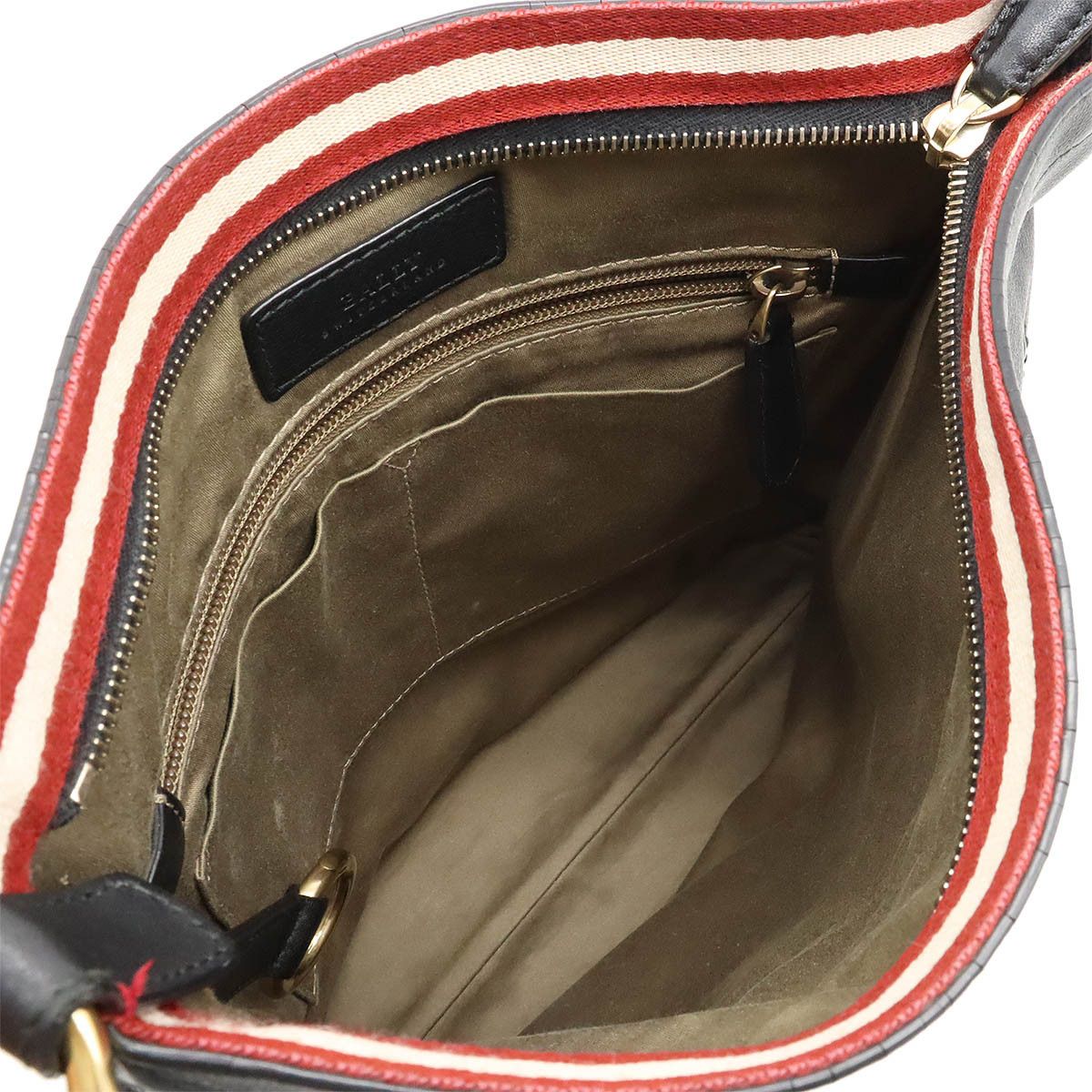 Bally Bally Bally Leather Shoulder Bag Black Gold Hardware Leather Crossbody Bag in Very Good Condition Size ONE SIZE - 5 Thumbnail