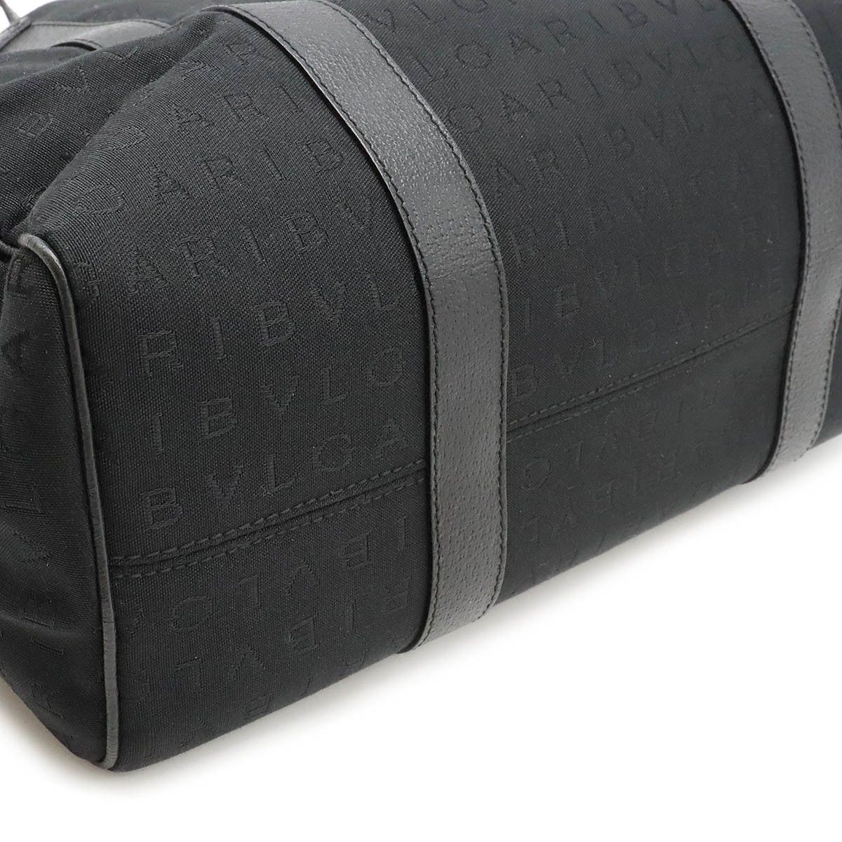 Bvlgari Bvlgari Bvlgari Logo Mania Canvas/Leather Tote Bag 26494 Canvas Tote Bag 26494 in Very Good Condition Size ONE SIZE - 3 Thumbnail