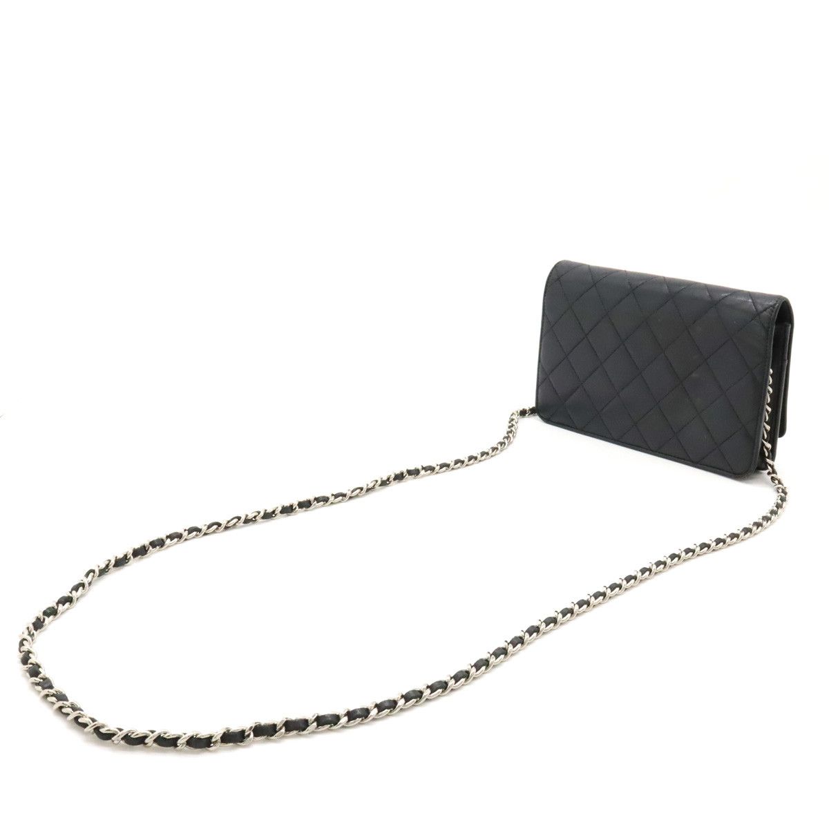 Chanel Chanel Chanel Cambon Line Chain Wallet Shoulder Bag A46646 Leather Crossbody Bag A46646 in Good Condition Size ONE SIZE - 2 Thumbnail