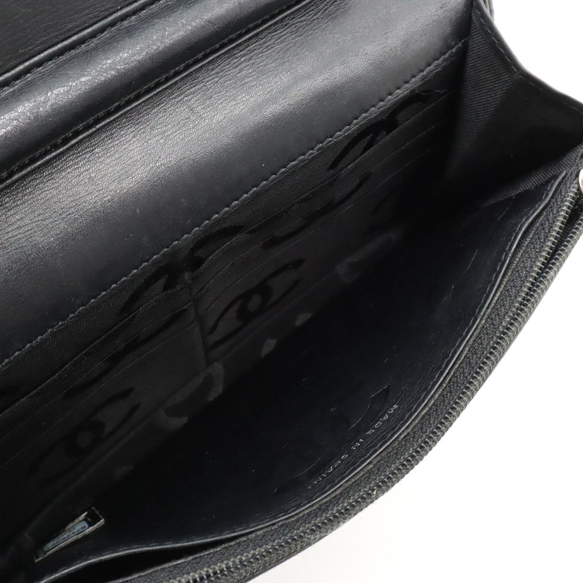 Chanel Chanel Chanel Cambon Line Chain Wallet Shoulder Bag A46646 Leather Crossbody Bag A46646 in Good Condition Size ONE SIZE - 6 Thumbnail