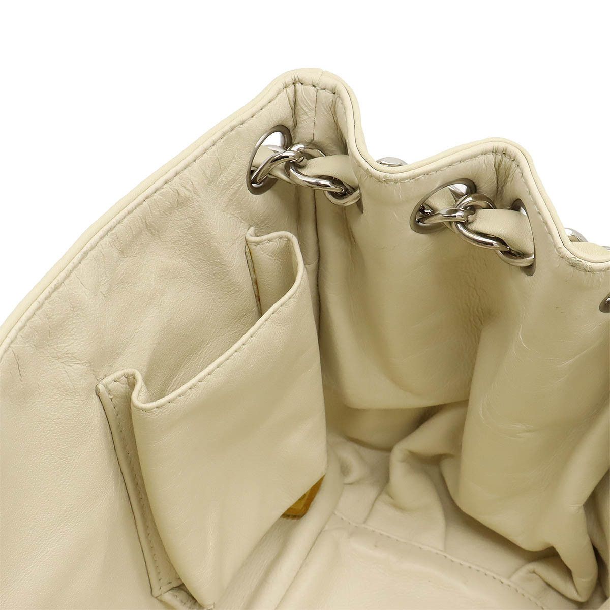 Chanel Chanel Chanel Leather Coco Mark Shoulder Tote Bag Leather Tote Bag in Very Good Condition Size ONE SIZE - 6 Thumbnail