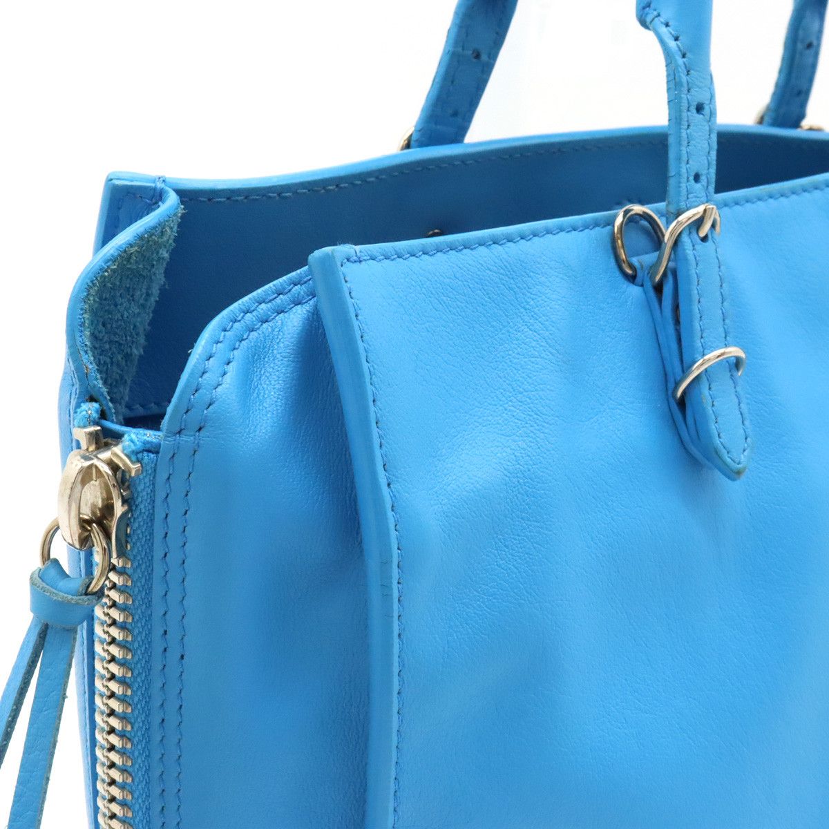 Balenciaga Balenciaga Balenciaga Leather Paper A6 Zip Around Handbag 370926 Leather Handbag 370926 in Great Condition Size ONE SIZE - 6 Thumbnail