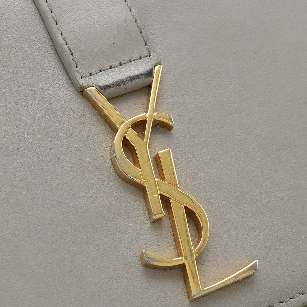 Yves Saint Laurent Yves Saint Laurent Yves Saint Laurent Leather Monogram Wallet Leather Long Wallet 414570 Size ONE SIZE - 9 Thumbnail