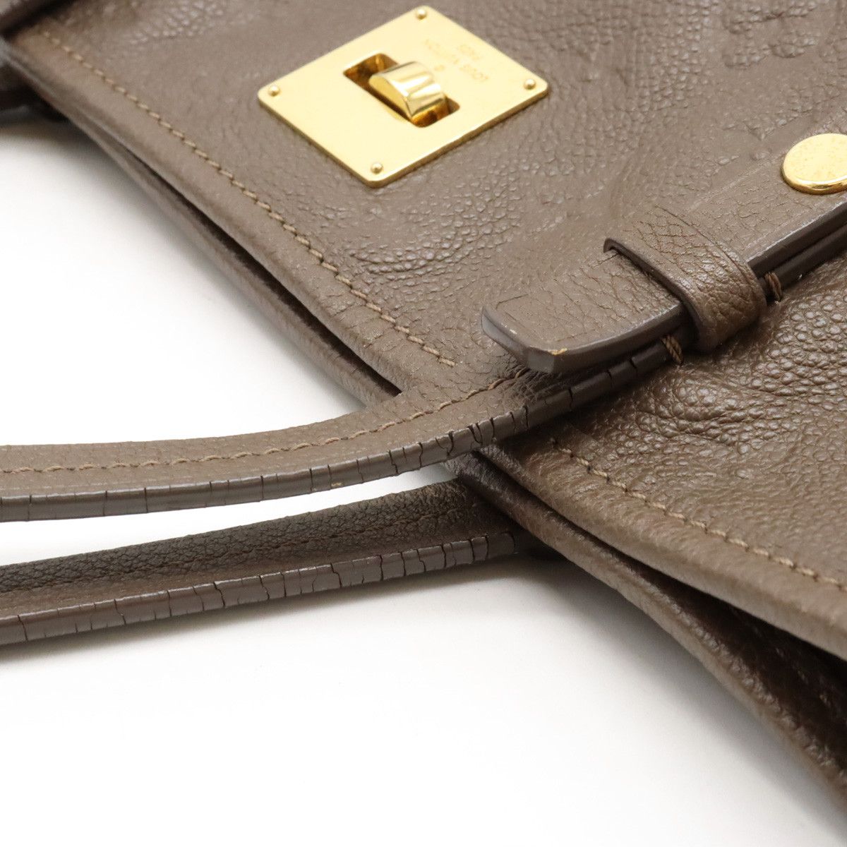 Louis Vuitton Louis Vuitton Louis Vuitton Monogram Empreinte Leather Citadin PM Tote Bag M40516 Leather Tote Bag M40516 in Very Good Condition Size ONE SIZE - 6 Thumbnail
