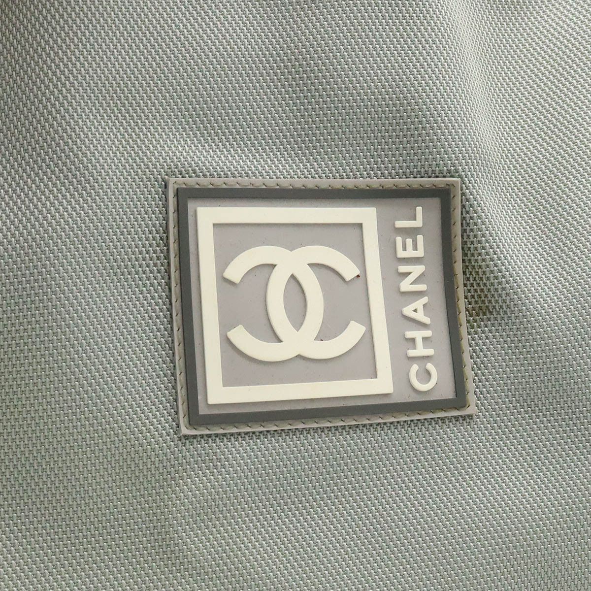 Chanel Chanel Chanel Nylon Canvas Coco Mark Tote Bag Canvas Tote Bag Size ONE SIZE - 9 Thumbnail