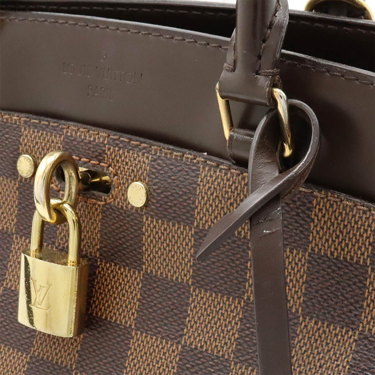 Louis Vuitton Louis Vuitton Louis Vuitton Damier Rivoli BB Handbag N41152 Canvas Handbag N41152 Size ONE SIZE - 8 Thumbnail