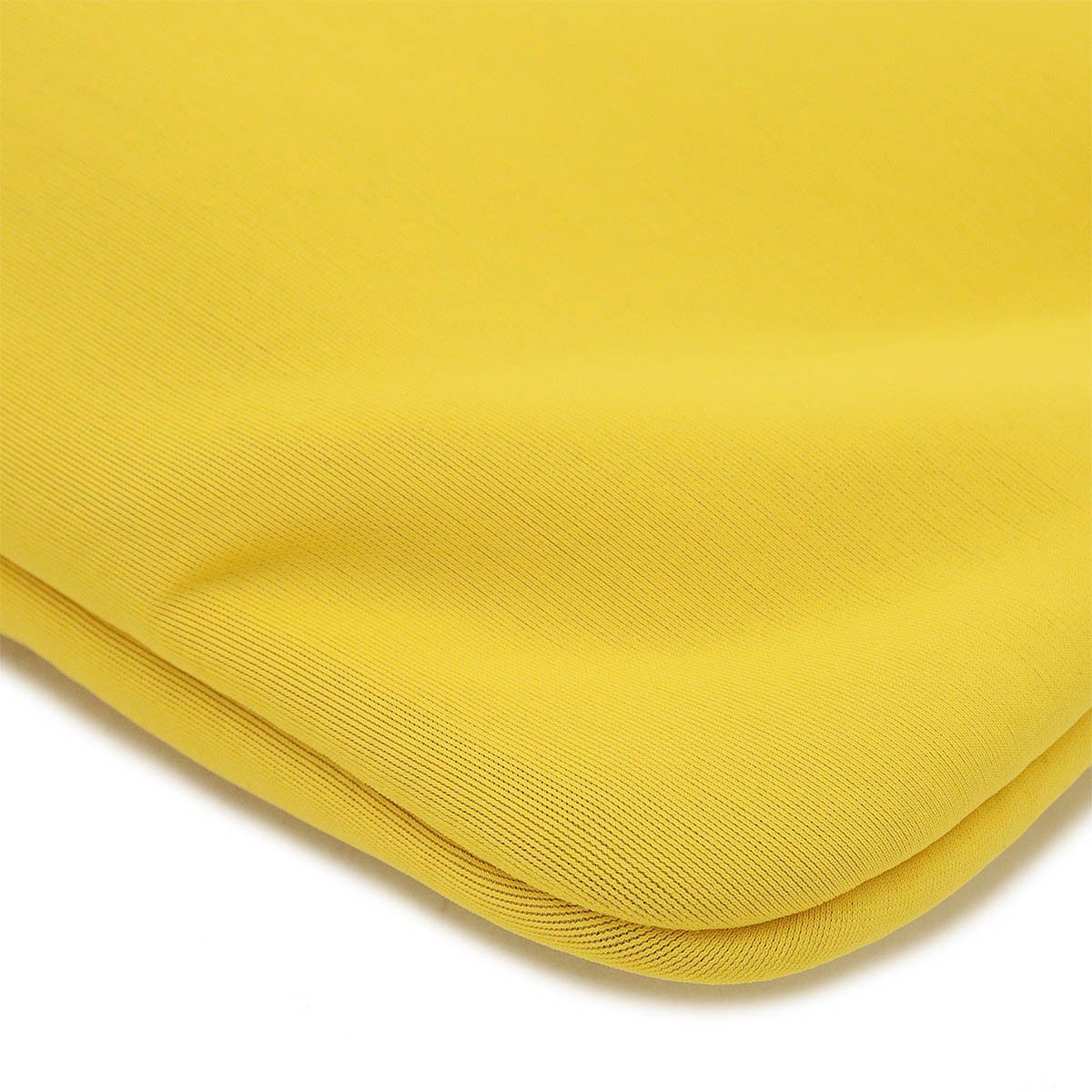 Hermes Hermes Hermes Neobain GM Clutch Bag Polyamide Elastane Leather Yellow Canvas Clutch Bag in Great Condition Size ONE SIZE - 3 Thumbnail