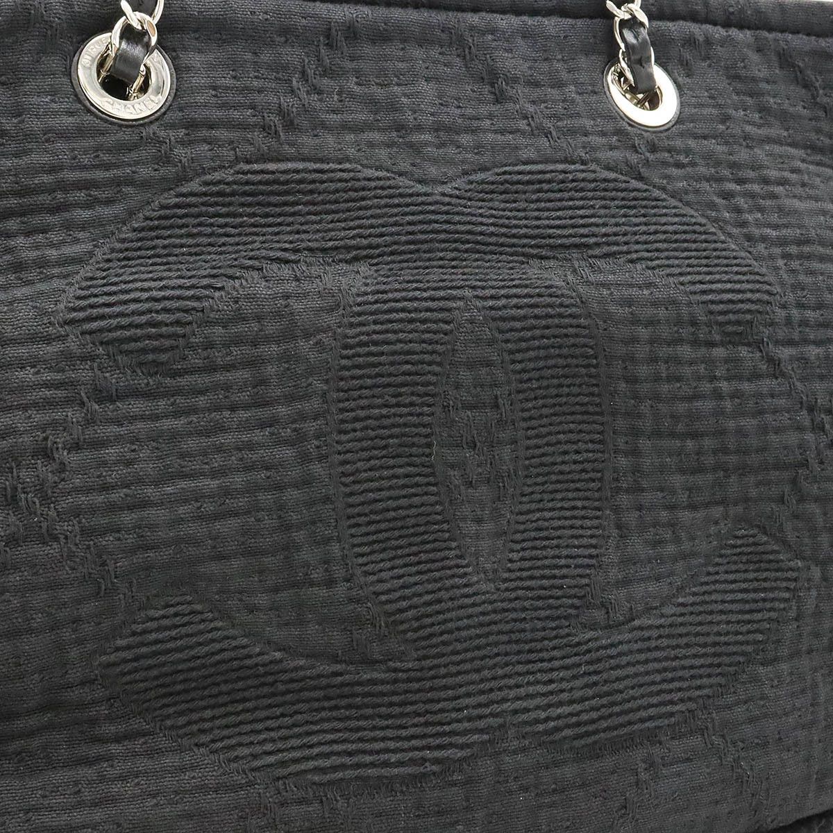 Chanel Chanel Chanel Large Shopping Tote Canvas/Leather A57180 Canvas Tote Bag A57180 in Great Condition Size ONE SIZE - 7 Thumbnail