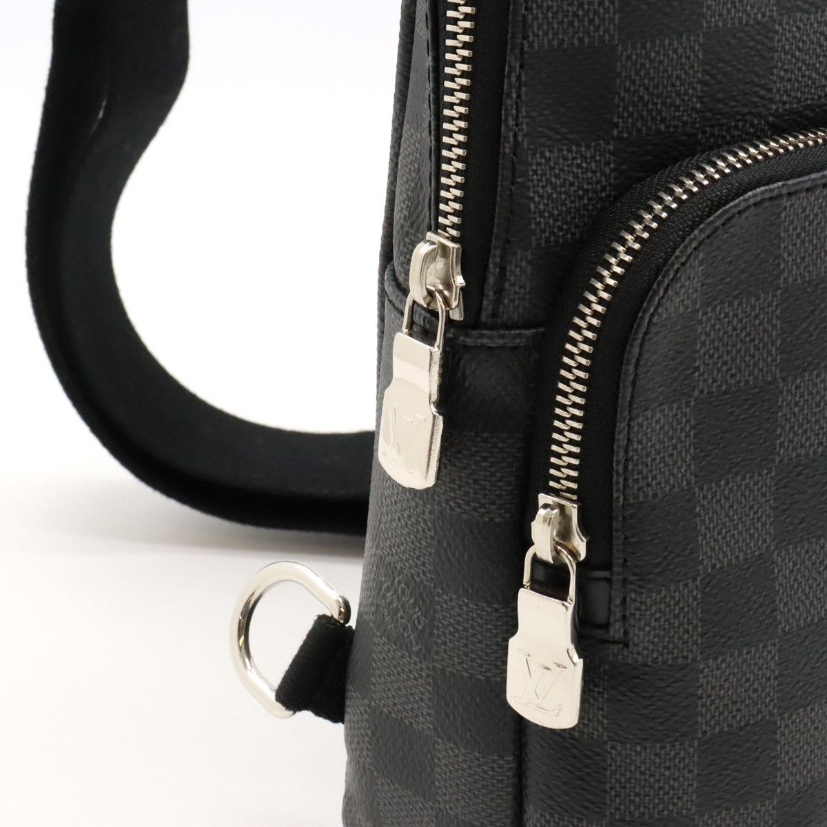 Louis Vuitton Louis Vuitton Louis Vuitton Damier Graphite Avenue Sling Bag N41719 Canvas Crossbody Bag N41719 in Great Condition Size ONE SIZE - 6 Thumbnail
