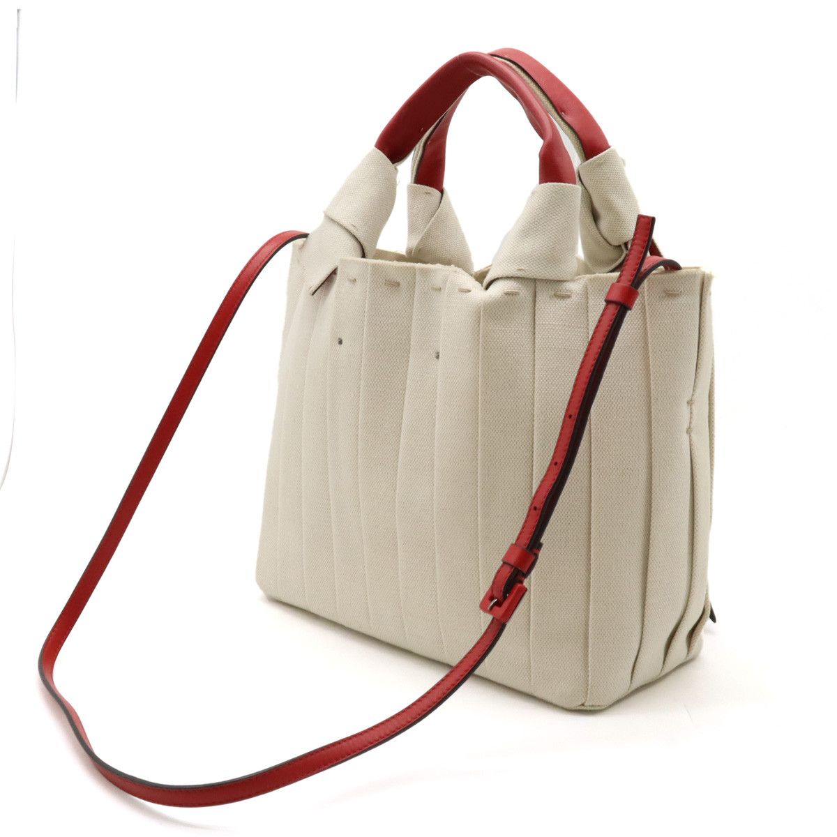 Valentino Valentino Valentino Garavani Atelier Brisse Edition 2-Way Tote Bag Canvas Tote Bag in Great Condition Size ONE SIZE - 2 Thumbnail