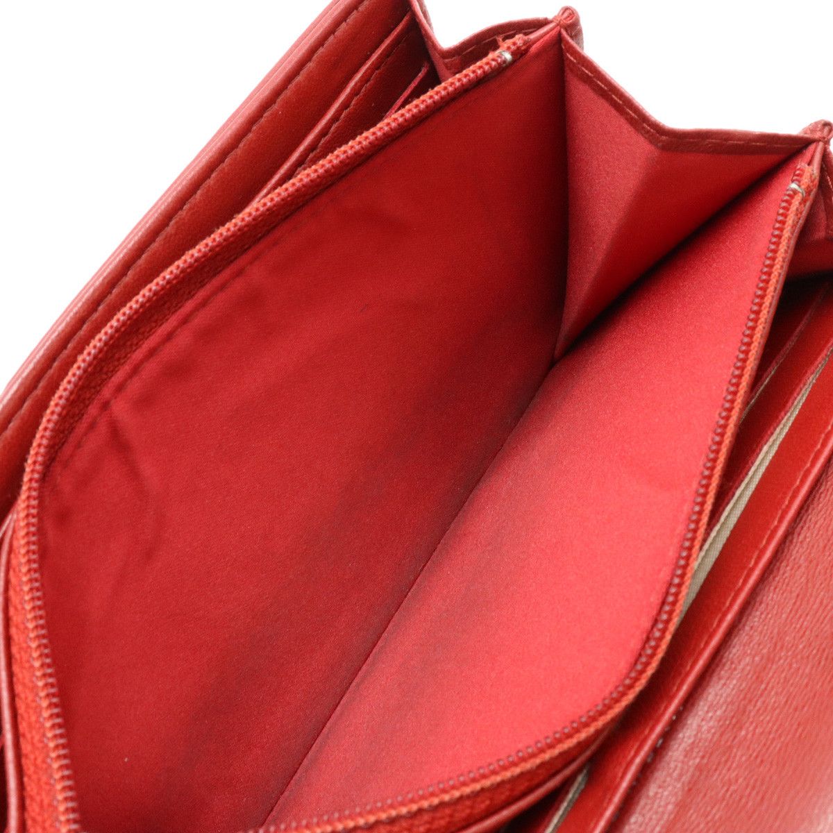 Chanel Chanel Chanel Lambskin Camellia Embossed Long Wallet A82283 Leather Long Wallet A82283 in Very Good Condition Size ONE SIZE - 6 Thumbnail