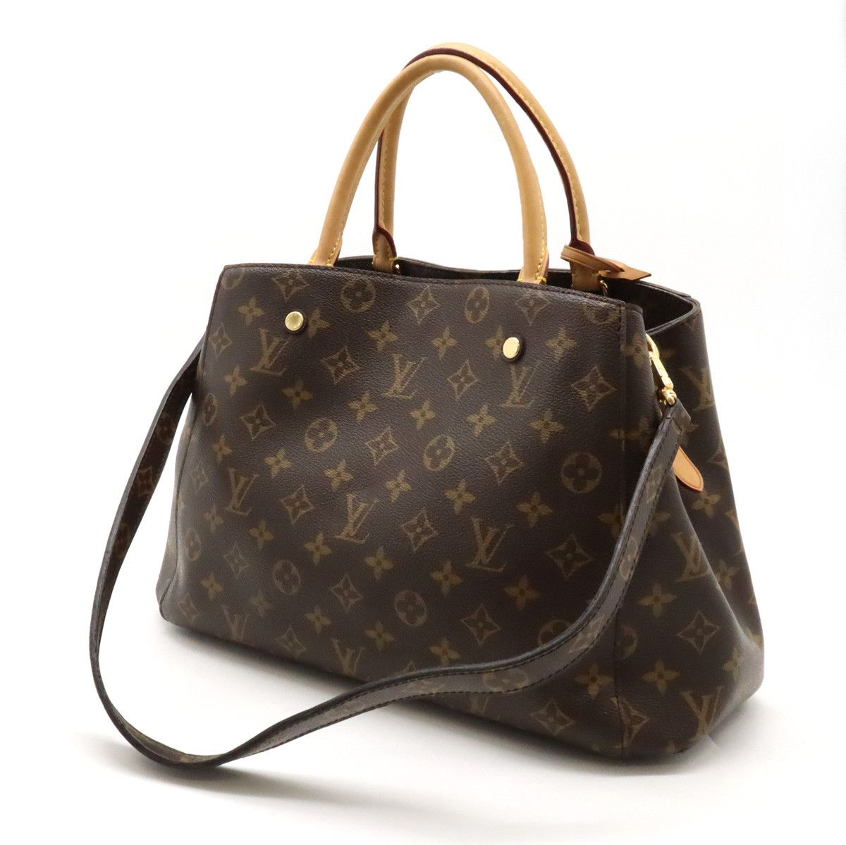 Louis Vuitton Louis Vuitton Louis Vuitton Monogram Montaigne MM Handbag M41056 Canvas Handbag M41056 in Very Good Condition Size ONE SIZE - 2 Thumbnail