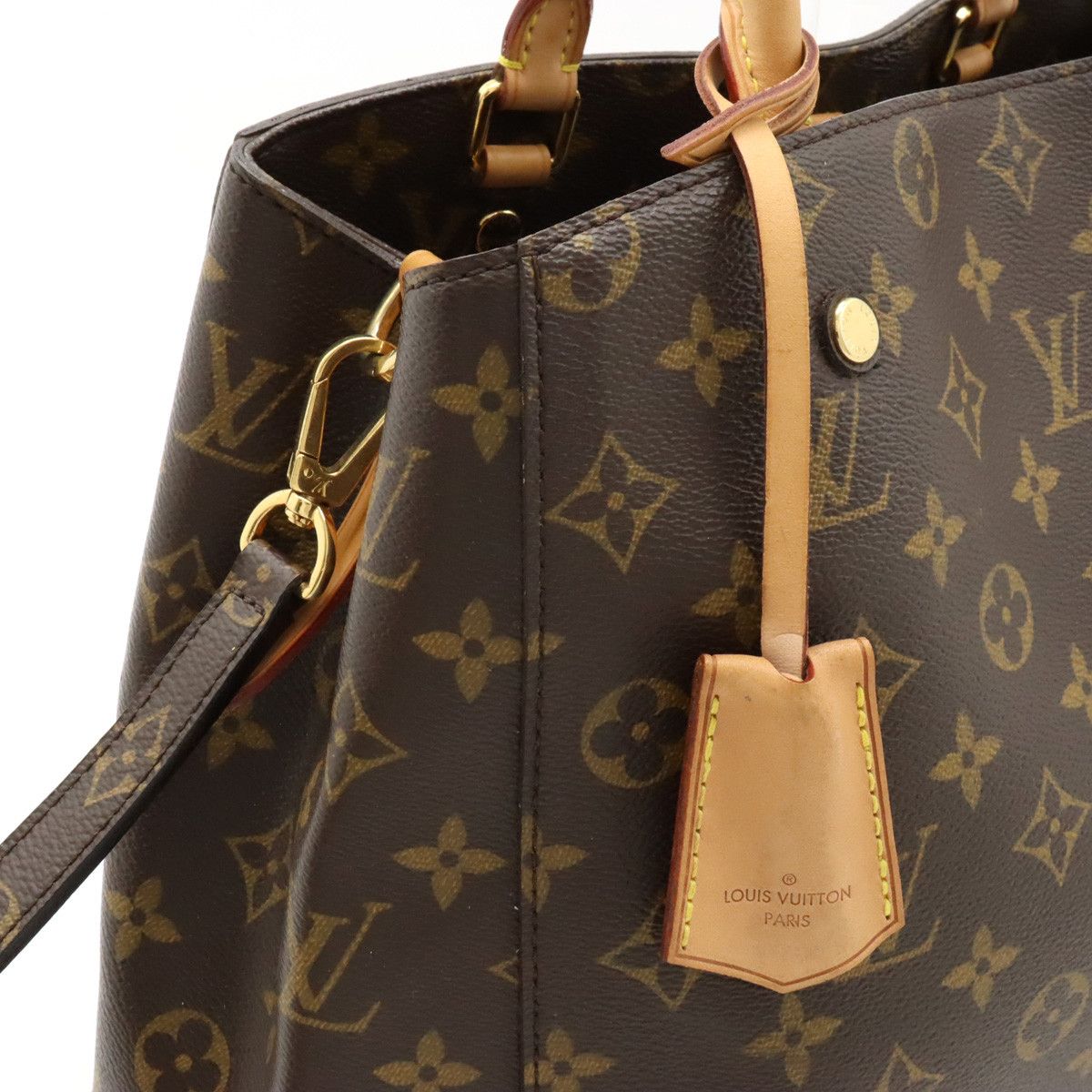 Louis Vuitton Louis Vuitton Louis Vuitton Monogram Montaigne MM Handbag M41056 Canvas Handbag M41056 in Very Good Condition Size ONE SIZE - 8 Thumbnail