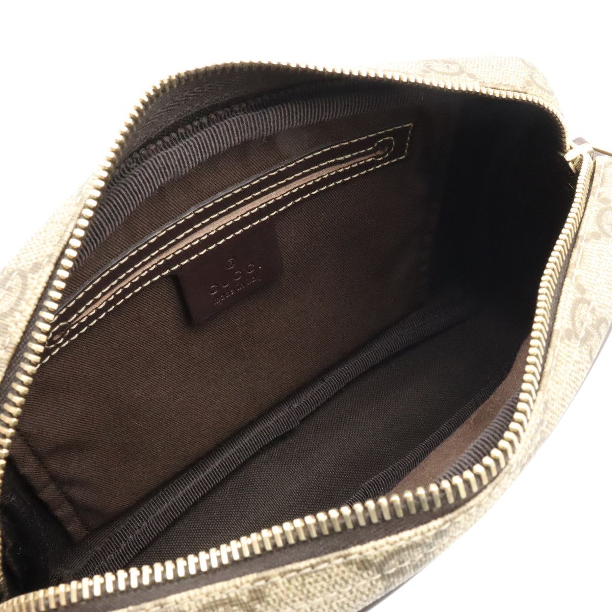 Gucci Gucci Gucci GG Plus GG Supreme PVC Leather Shoulder Bag 201447 Canvas Crossbody Bag 201447 in Great Condition Size ONE SIZE - 5 Thumbnail