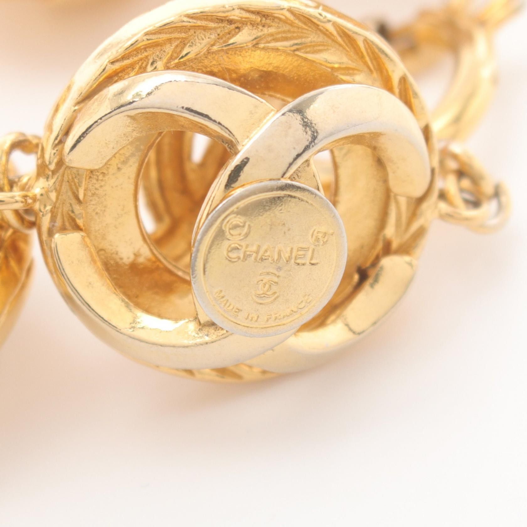 Chanel Chanel CC Link Bracelet Metal Bracelet in Very Good Condition Size ONE SIZE - 4 Thumbnail
