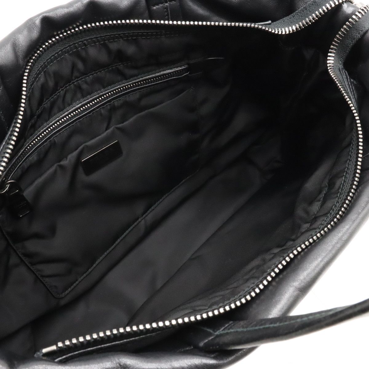 Prada Prada Prada Nylon/Nappa Leather Tote Bag 1BG047 Canvas Tote Bag 1BG047 in Very Good Condition Size ONE SIZE - 5 Thumbnail