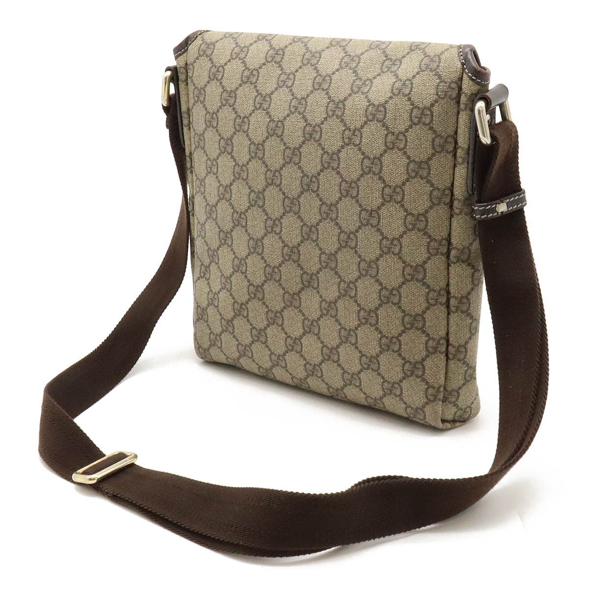 Gucci Gucci Gucci GG Supreme GG Plus Shoulder Bag PVC Leather 223666 Canvas Crossbody Bag 223666 in Very Good Condition Size ONE SIZE - 2 Thumbnail
