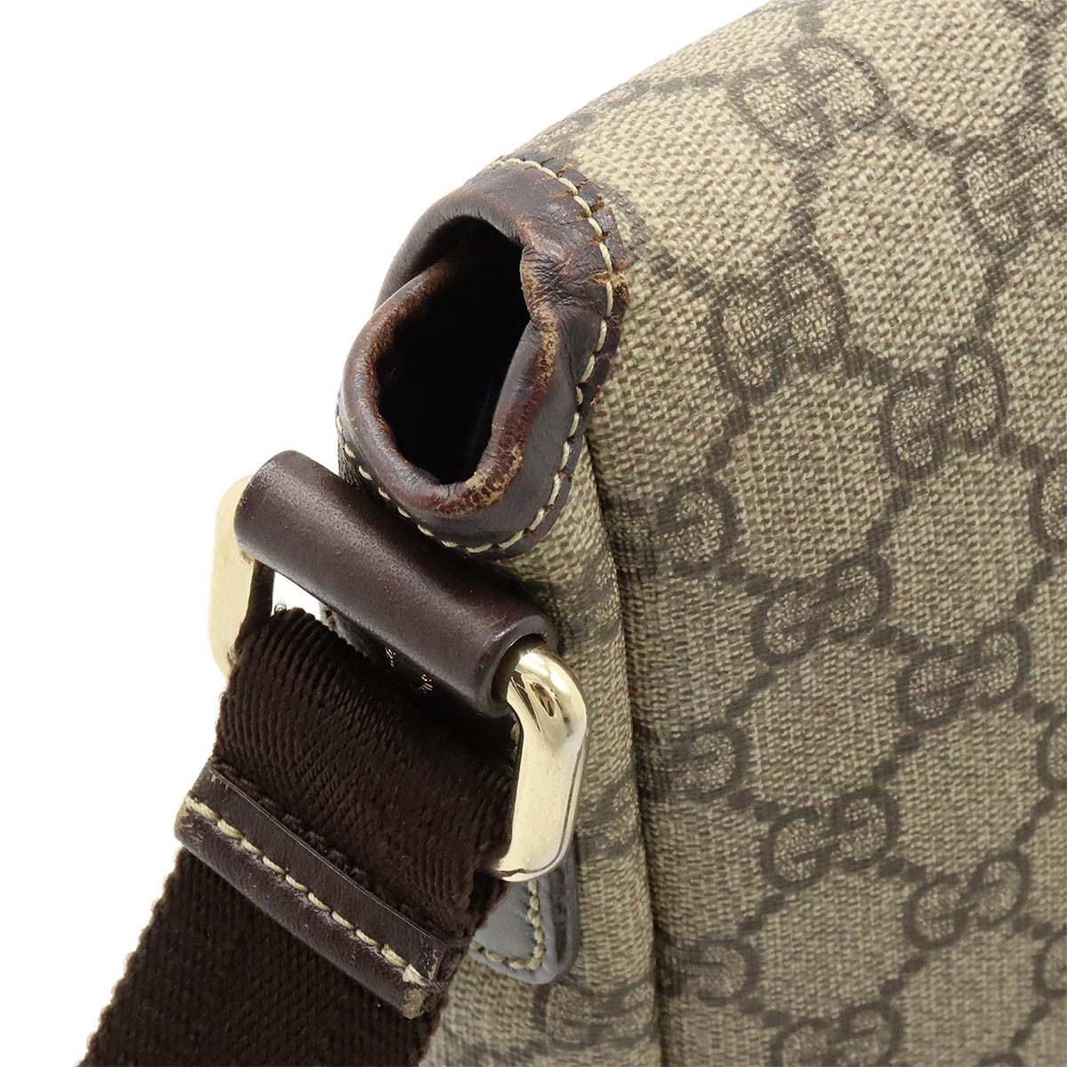 Gucci Gucci Gucci GG Supreme GG Plus Shoulder Bag PVC Leather 223666 Canvas Crossbody Bag 223666 in Very Good Condition Size ONE SIZE - 7 Thumbnail