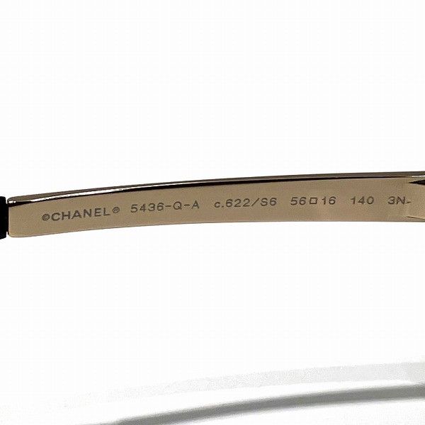 Chanel Chanel Chanel Coco Mark Sunglasses 5436-Q-A Plastic Sunglasses 5436-Q-A in Great Condition Size ONE SIZE - 5 Thumbnail
