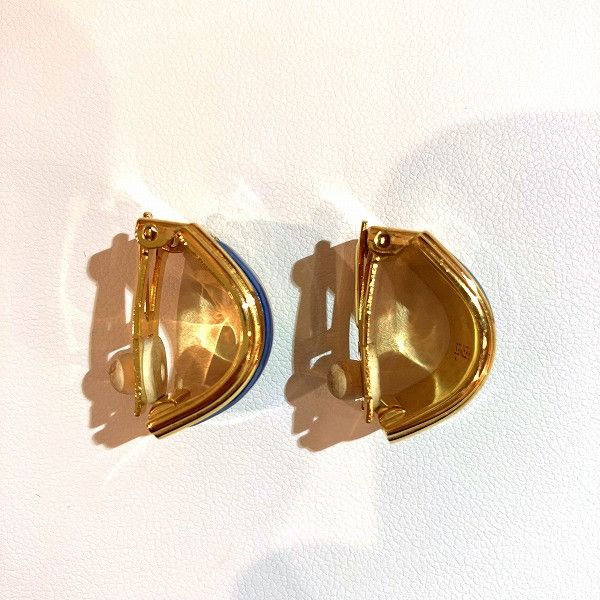 Hermes Hermes Hermes Enamel Earrings Metal Earrings in Good Condition Size ONE SIZE - 4 Thumbnail