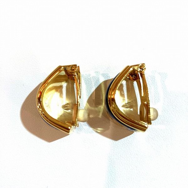 Hermes Hermes Hermes Enamel Earrings Metal Earrings in Good Condition Size ONE SIZE - 2 Thumbnail